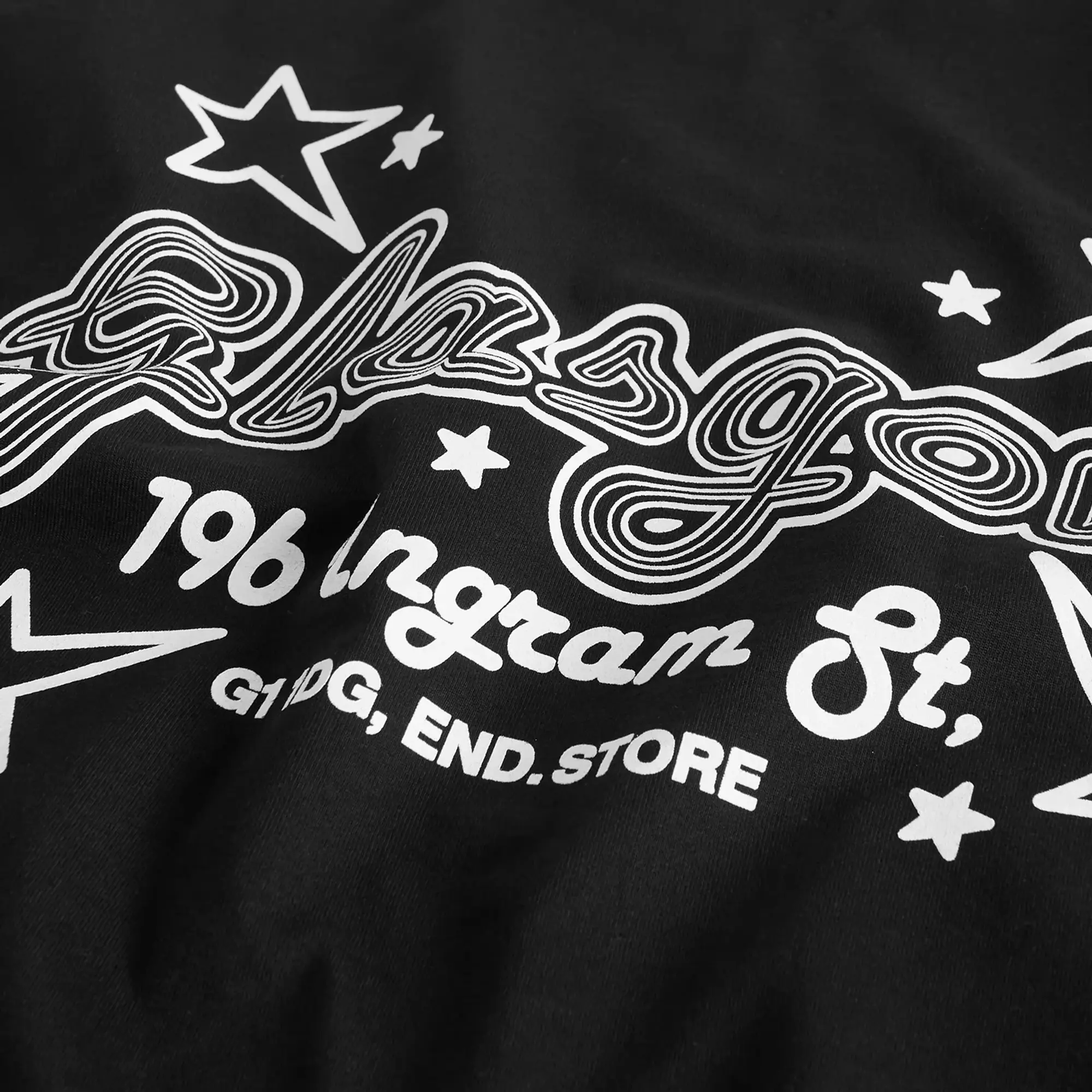 END. END. City Series 2.0 Glasgow T-Shirt Black