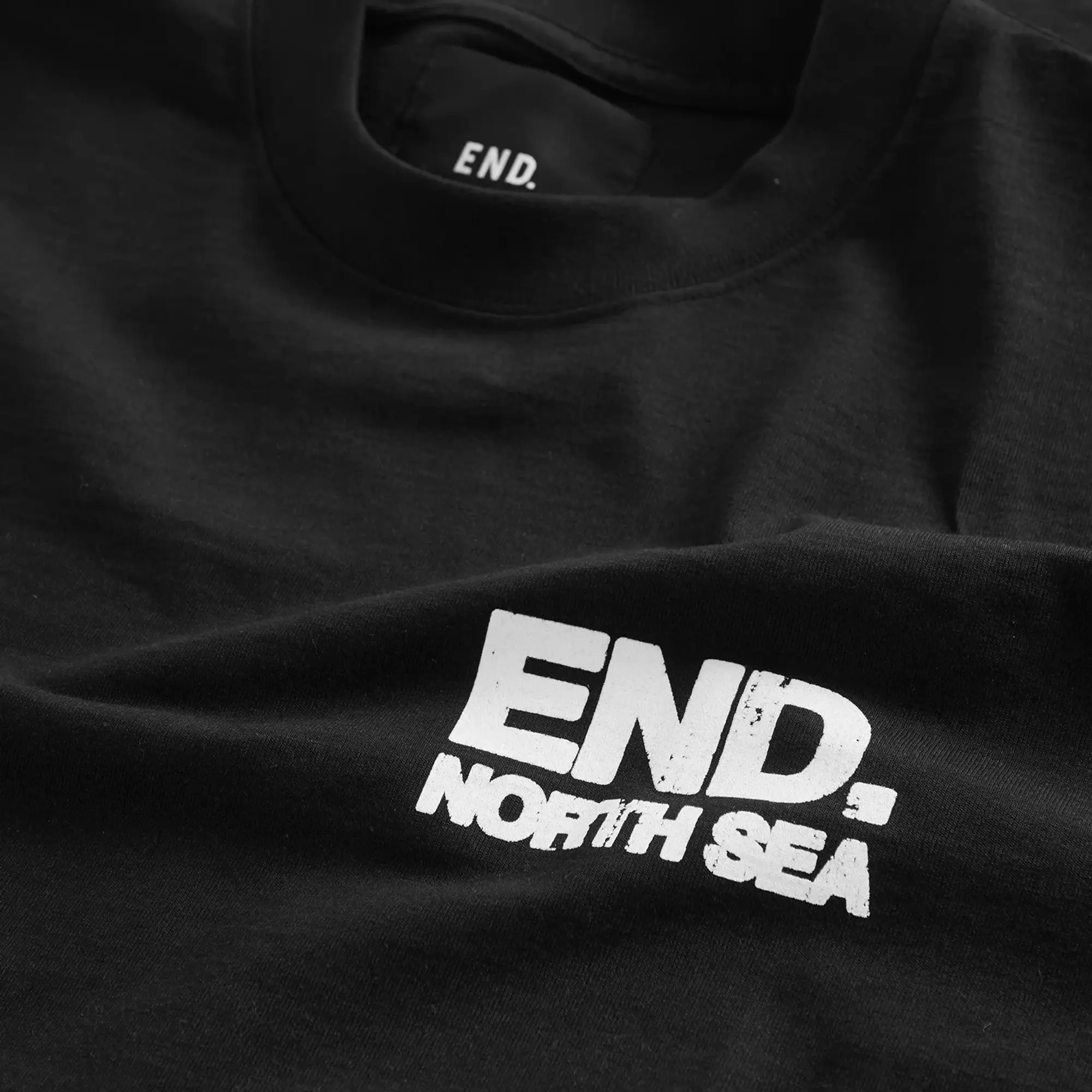 END. Coastal Locals Only Long Sleeve T-Shirt Black