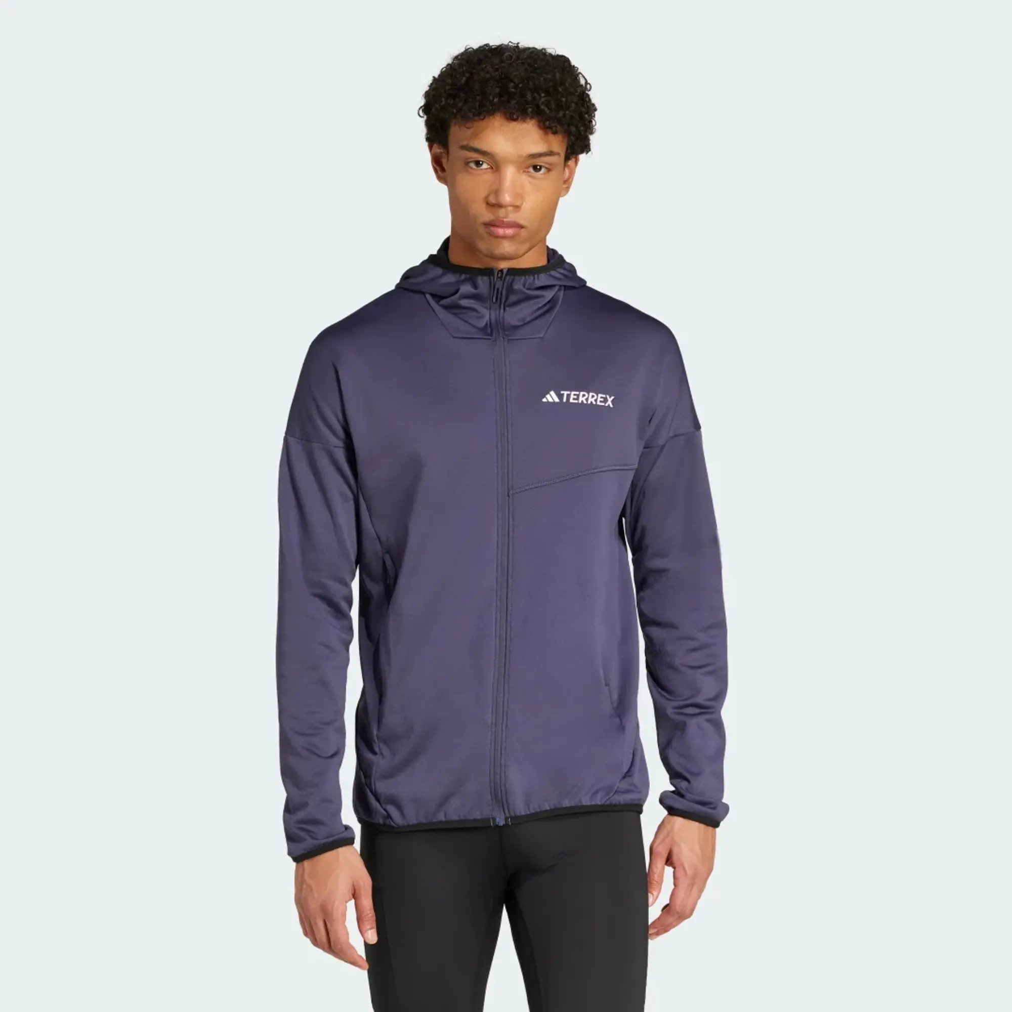 adidas Terrex Xperior CLIMAWARM Light Fleece Hooded Jacket