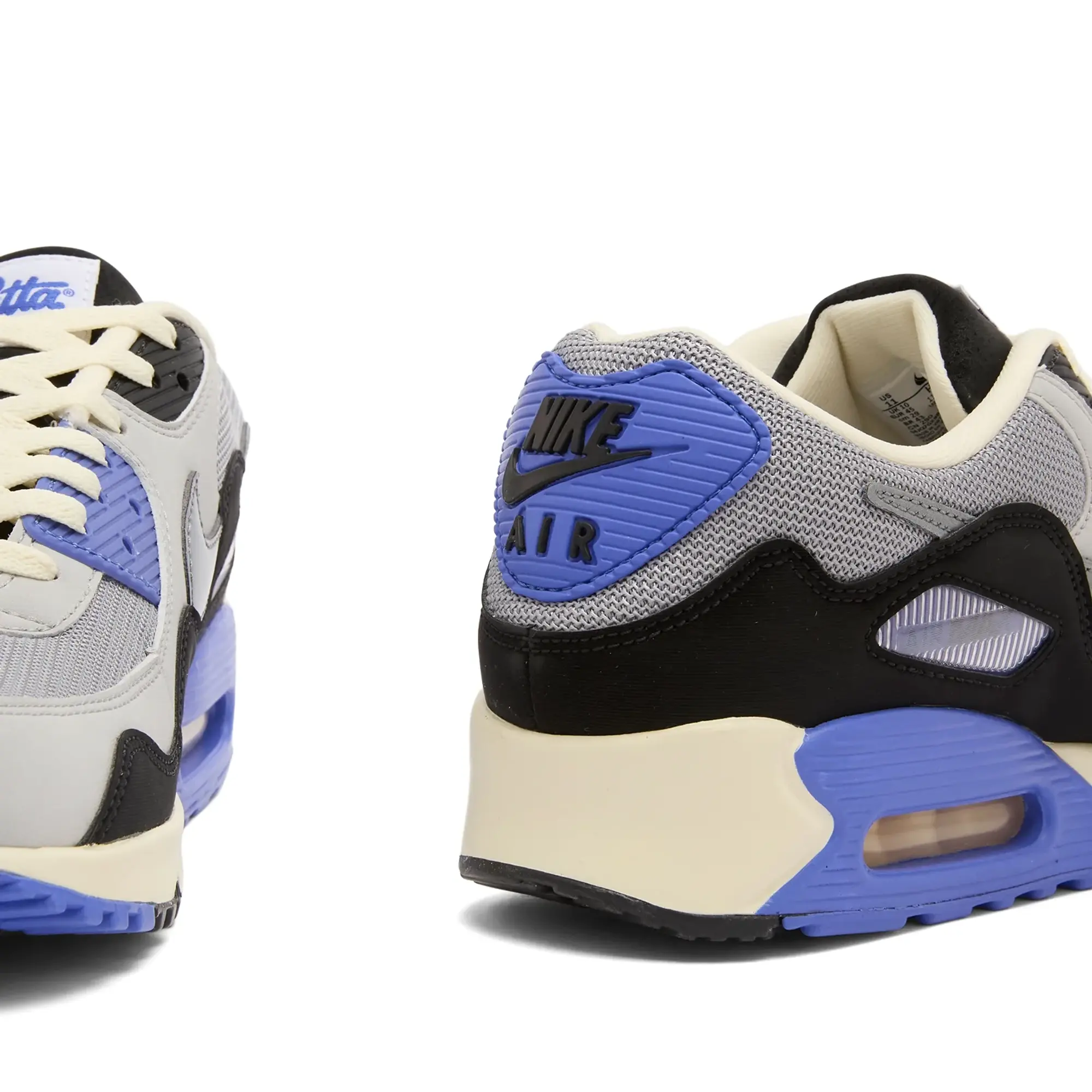 Nike x Patta Air max 90 SP Sneaker Grey/Sapphire/Black