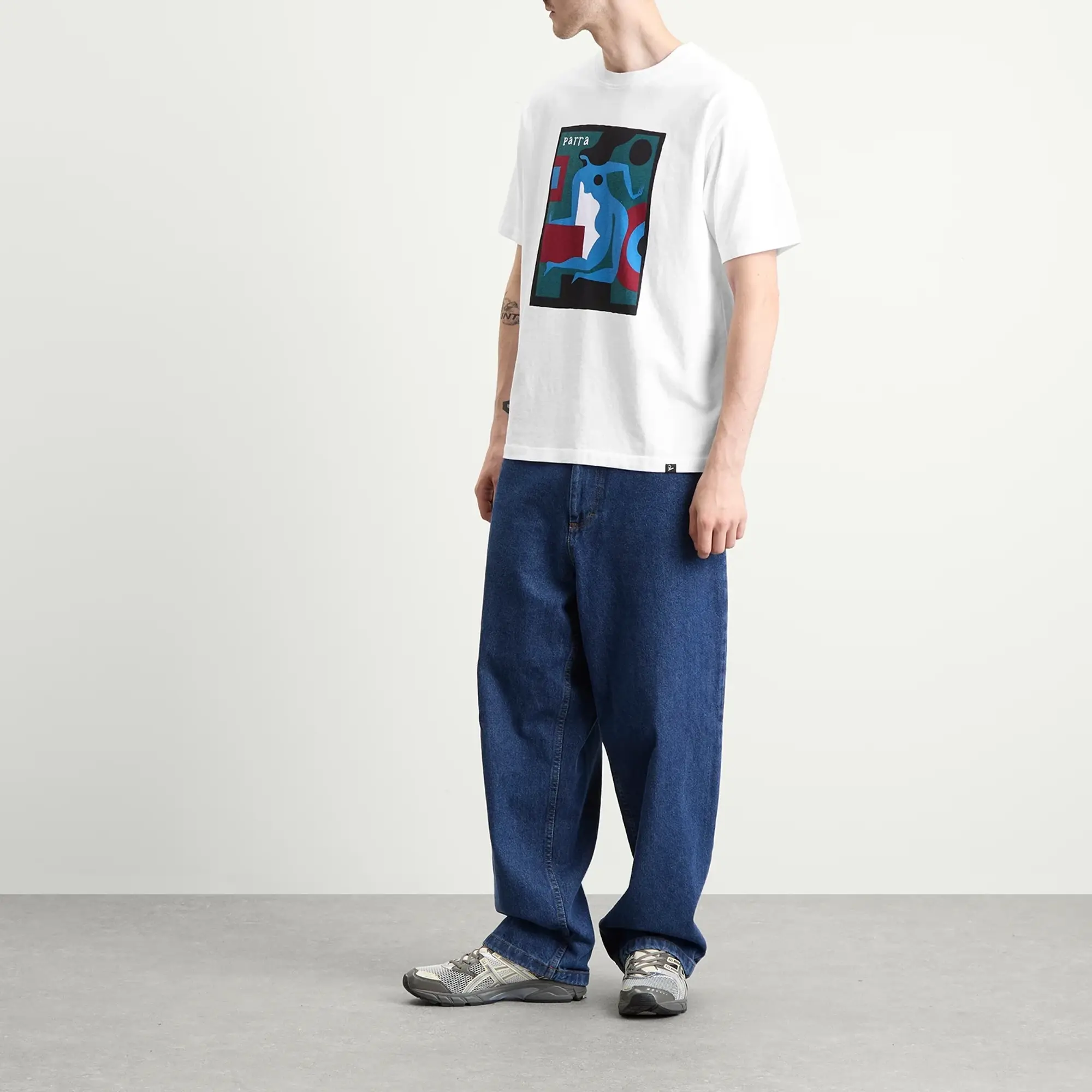 By Parra Men's Room Fever T-Shirt White