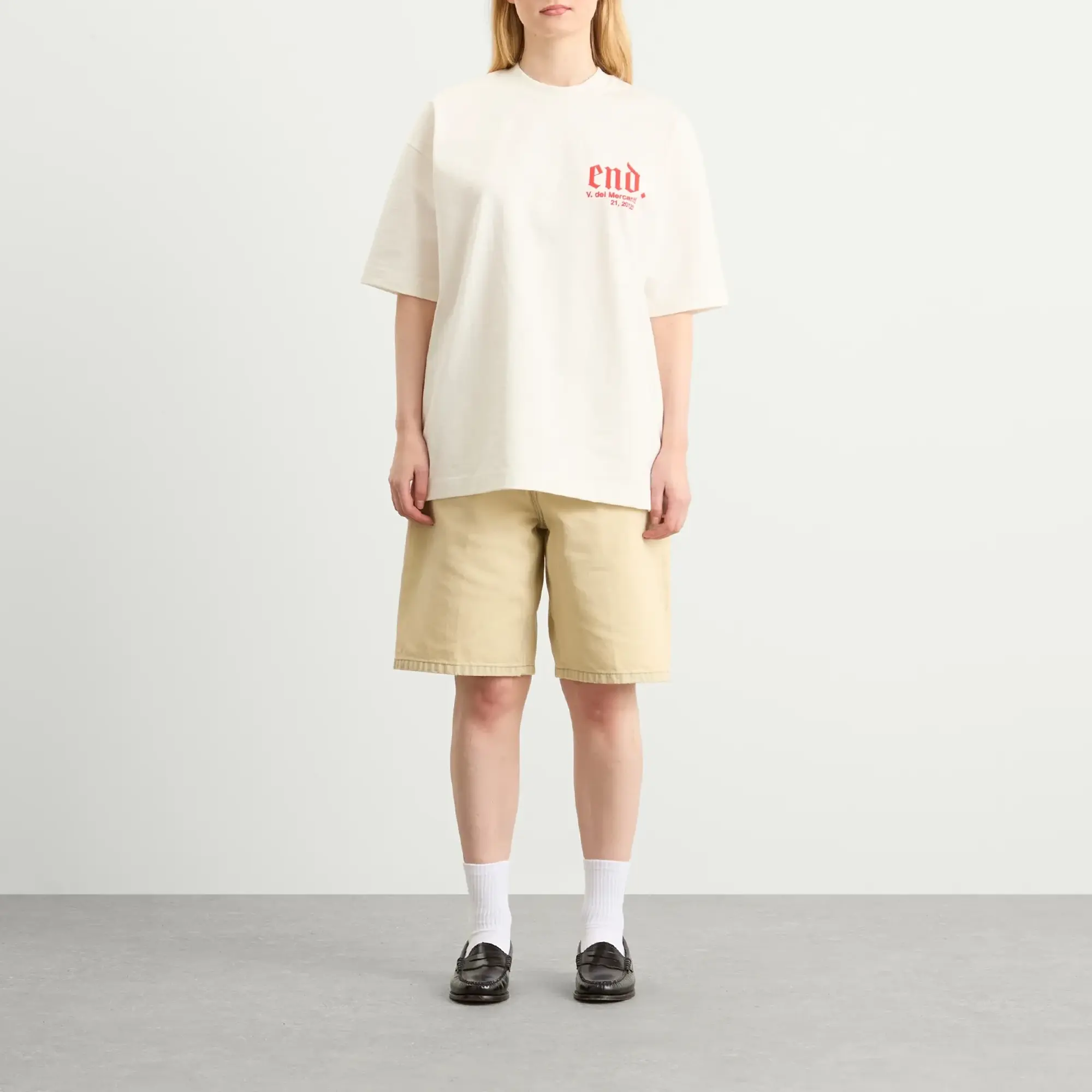 END. END. City Series 2.0 Milan T-Shirt Ecru