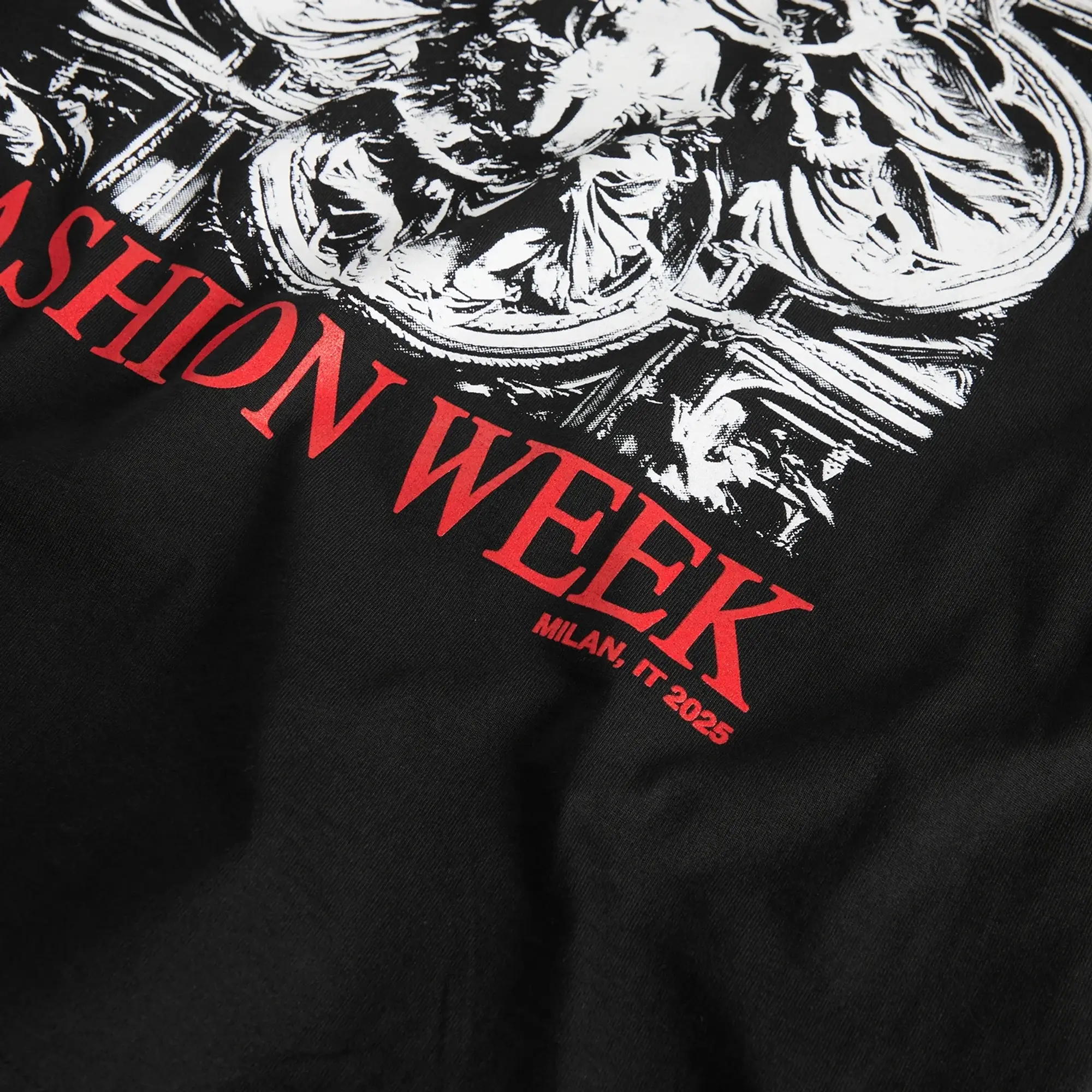 END. SS26 Milan Fashion Week T-Shirt Black
