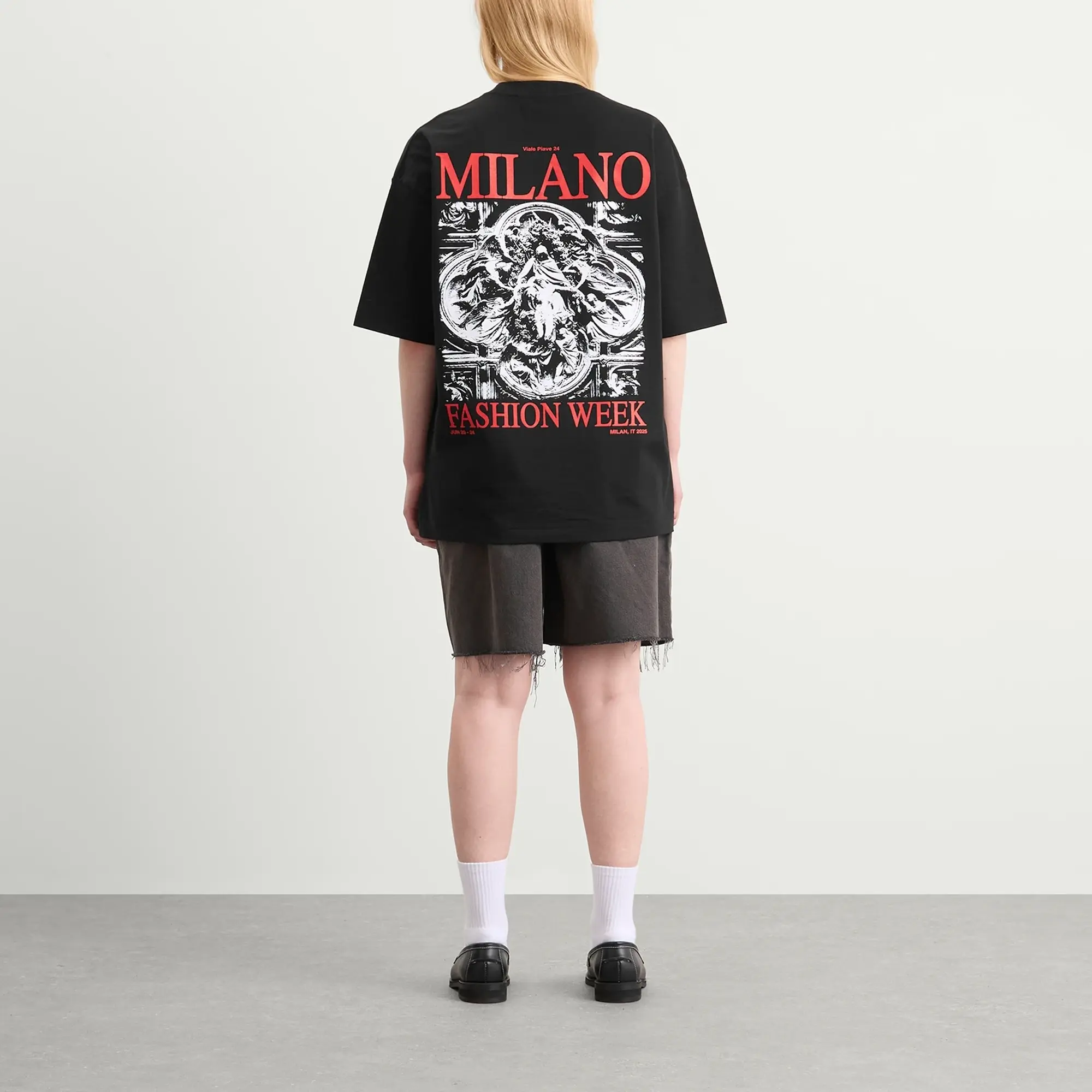 END. SS26 Milan Fashion Week T-Shirt Black
