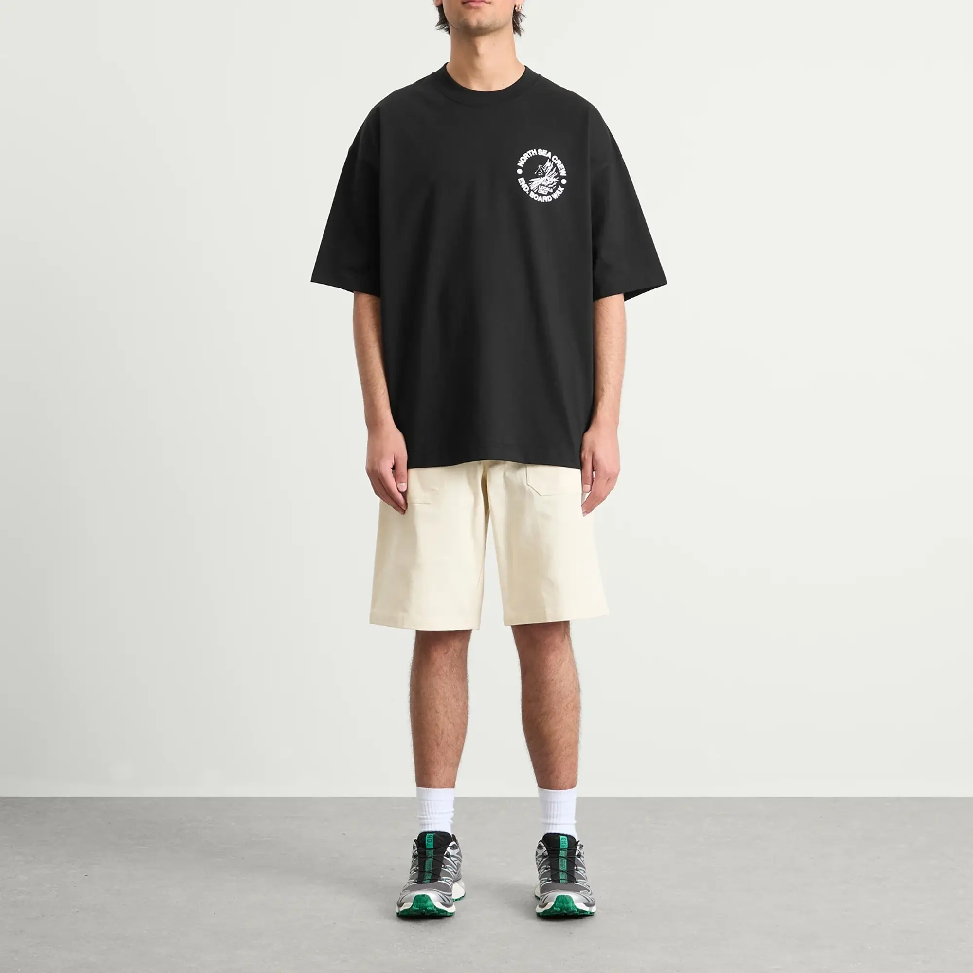 END. Coastal Board Wax T-Shirt Black