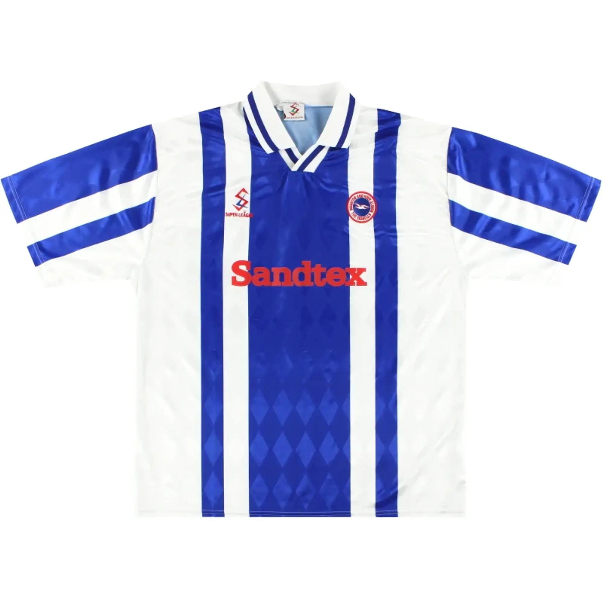 1997-98 Brighton Super League Home Shirt L - Brighton and Hove Albion / Excellent / Large