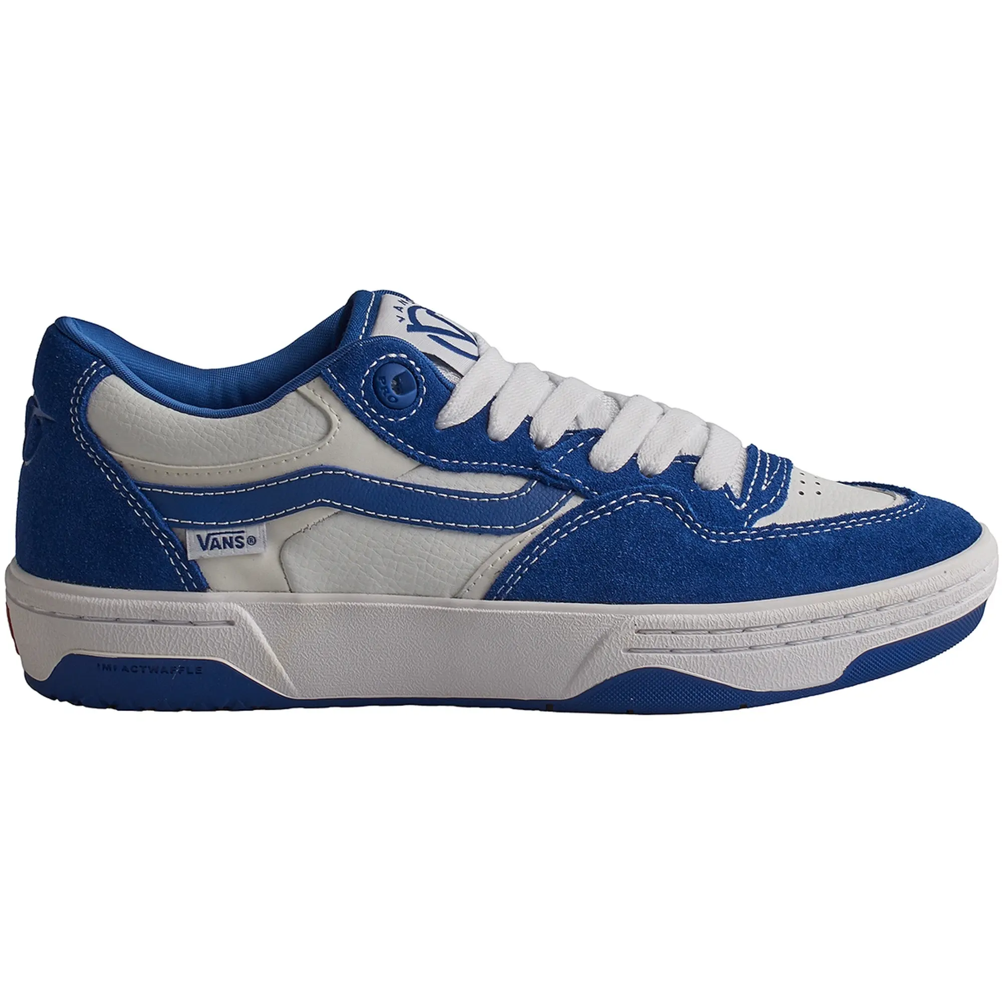 Vans  VN0A2Z3IAMQ1-BLWHT  men's Tennis Trainers (Shoes) in Blue
