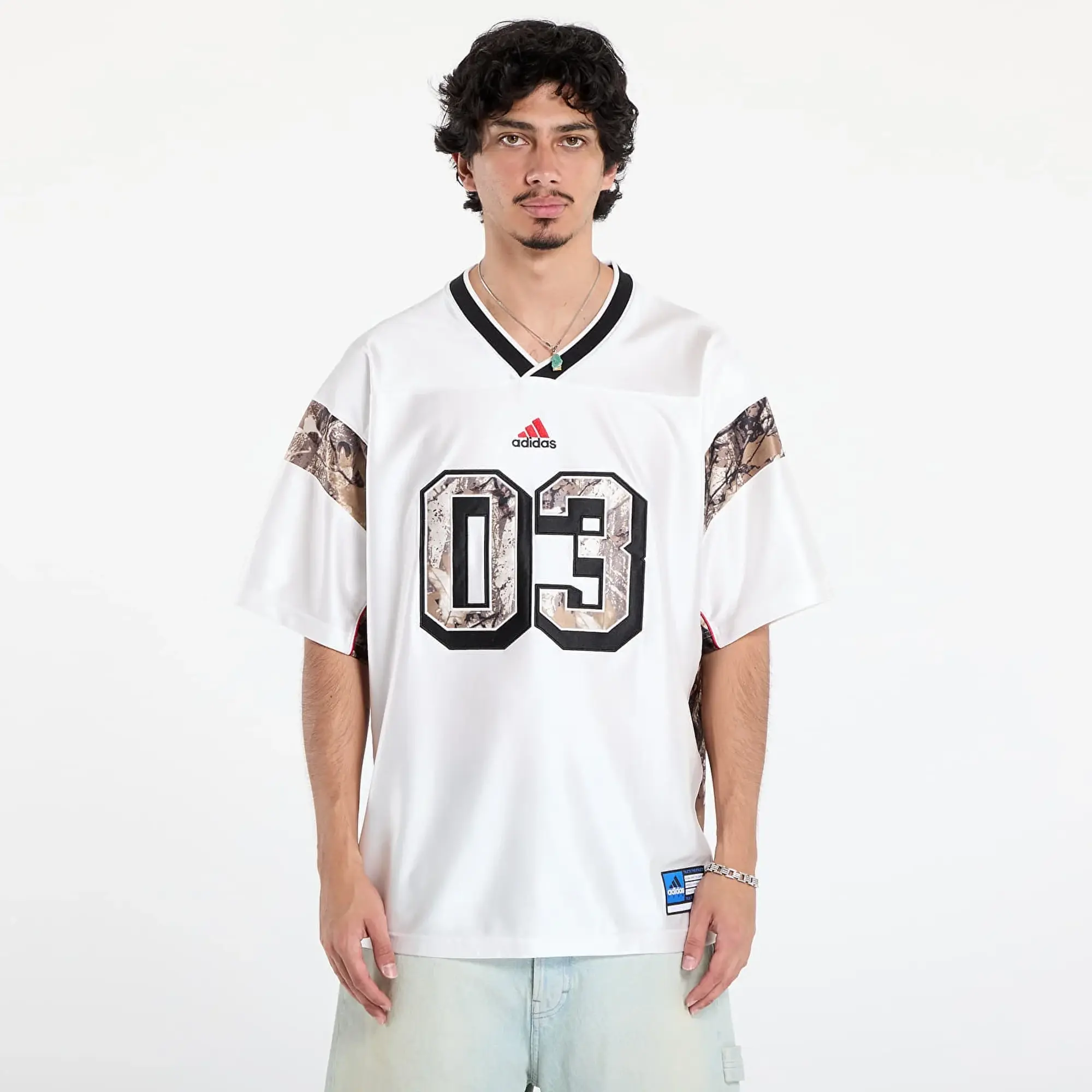 Jersey Adidas Originals Camo Football Jersey Core White M