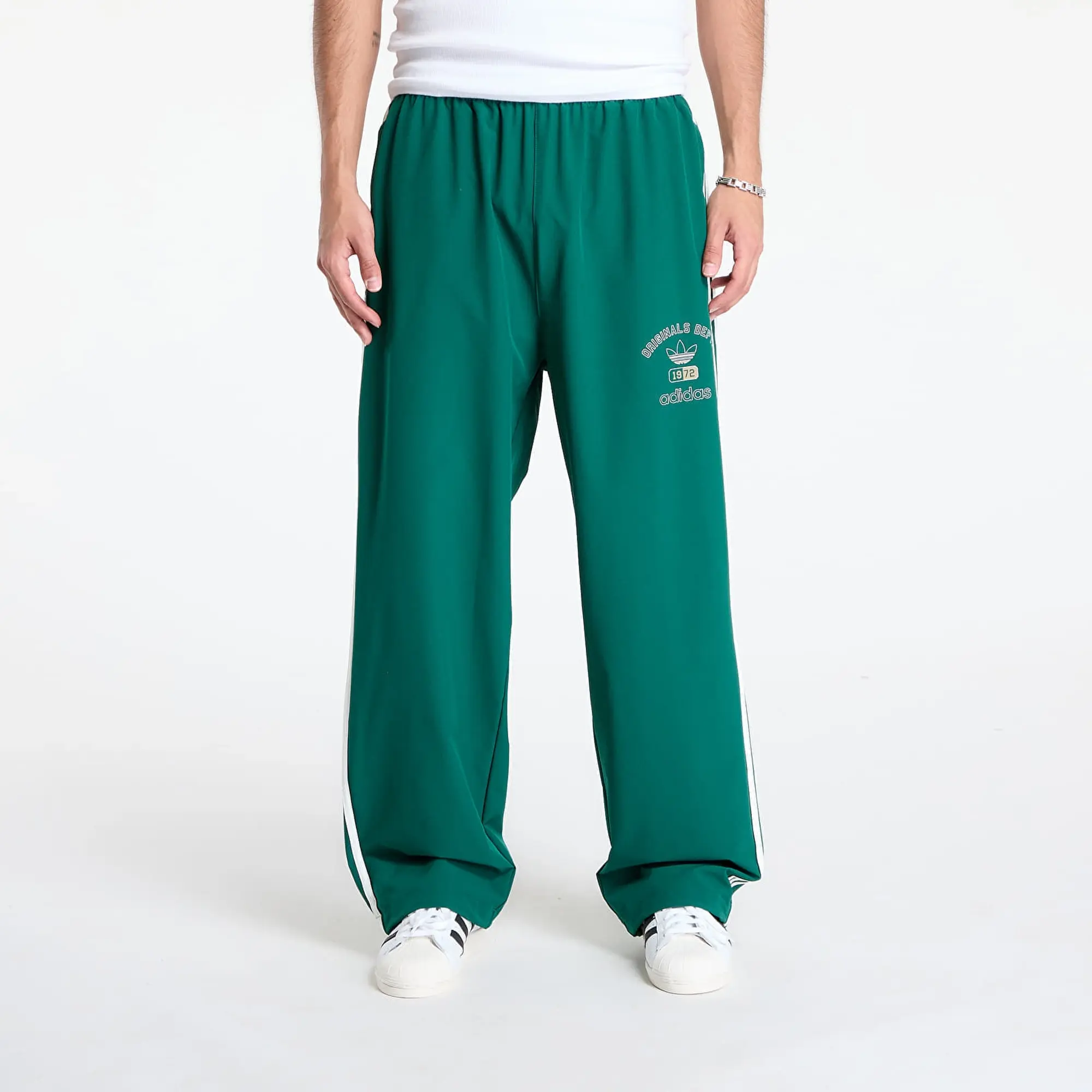 Pants Adidas Originals Dept. Woven Firebird Track Pant Collegiate Green Xl