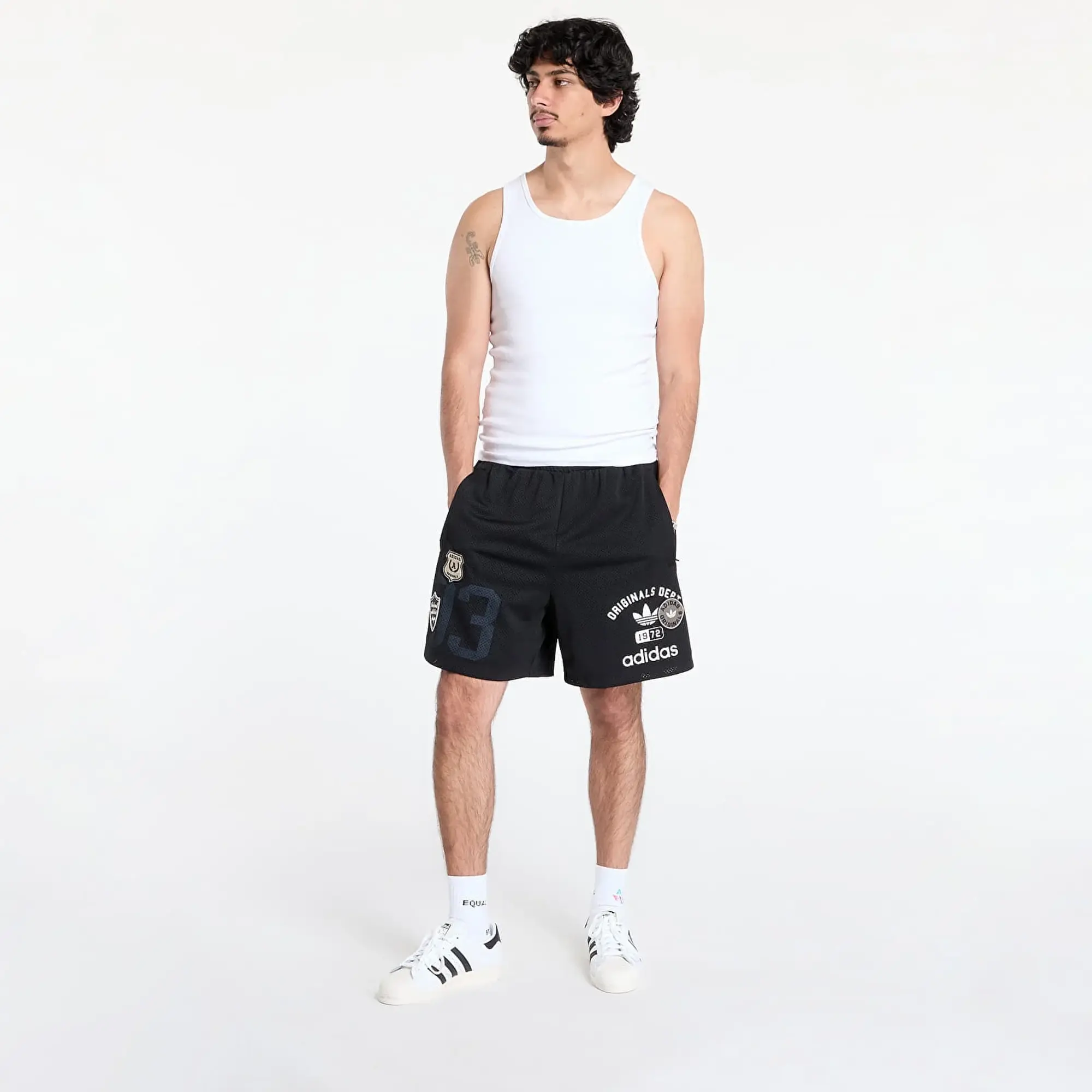 Shorts Adidas Originals Dept. Graphic Mesh Short Black L