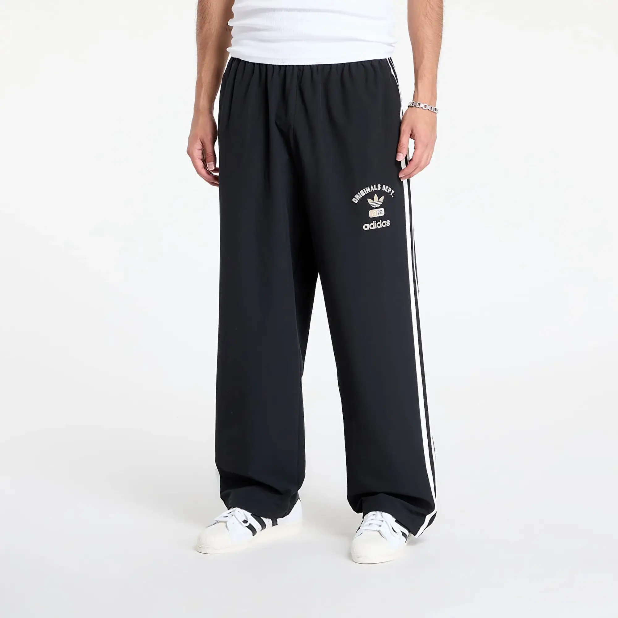 Pants Adidas Originals Dept. Woven Firebird Track Pant Black Xl