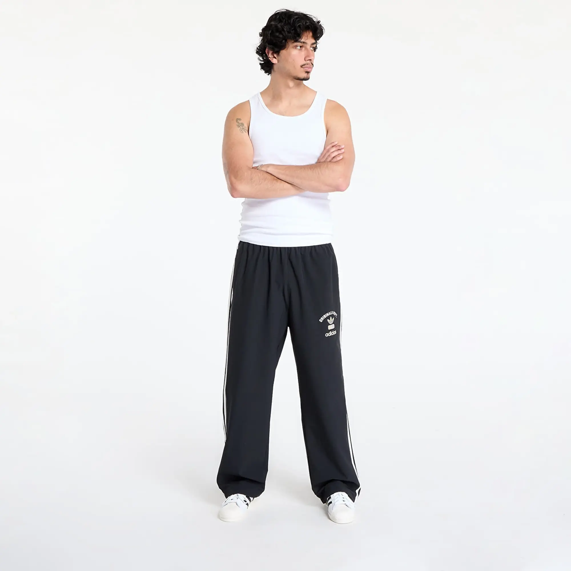 Pants Adidas Originals Dept. Woven Firebird Track Pant Black Xl