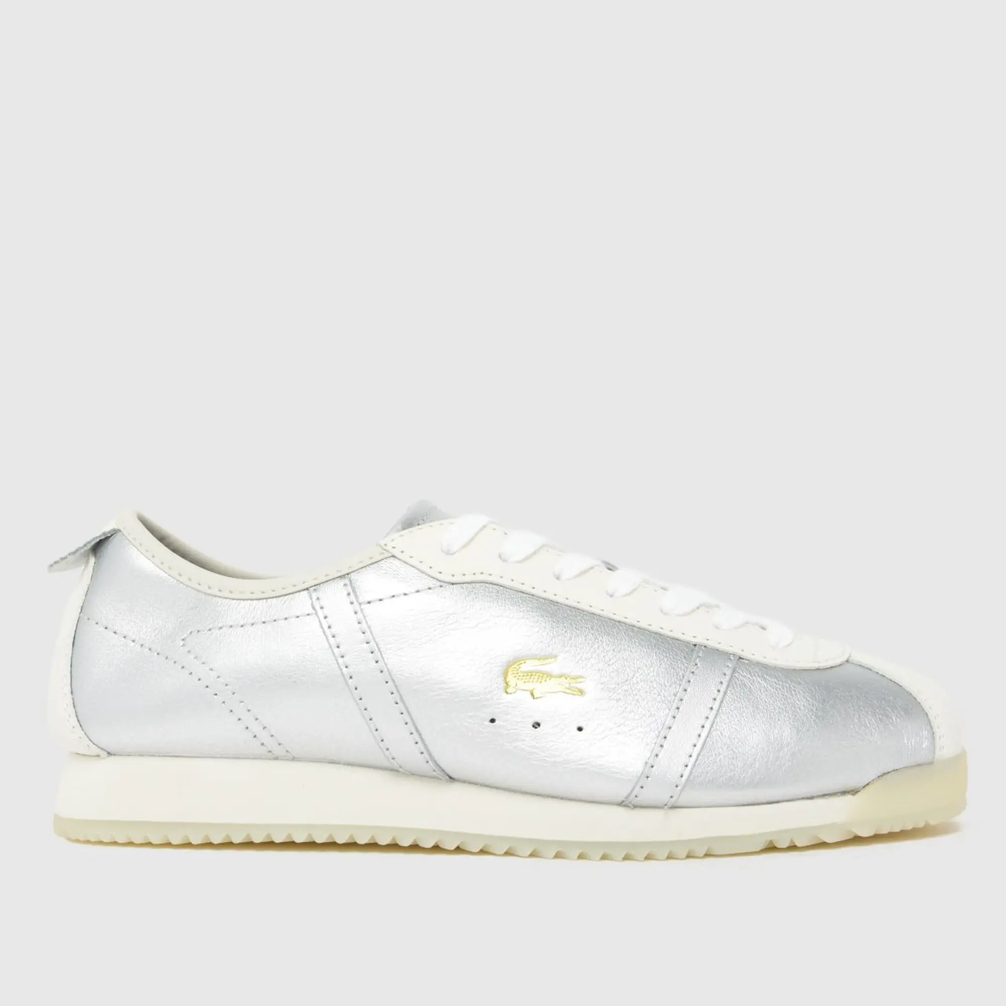 Lacoste Women’s Club-Low Sneakers - White / Silver