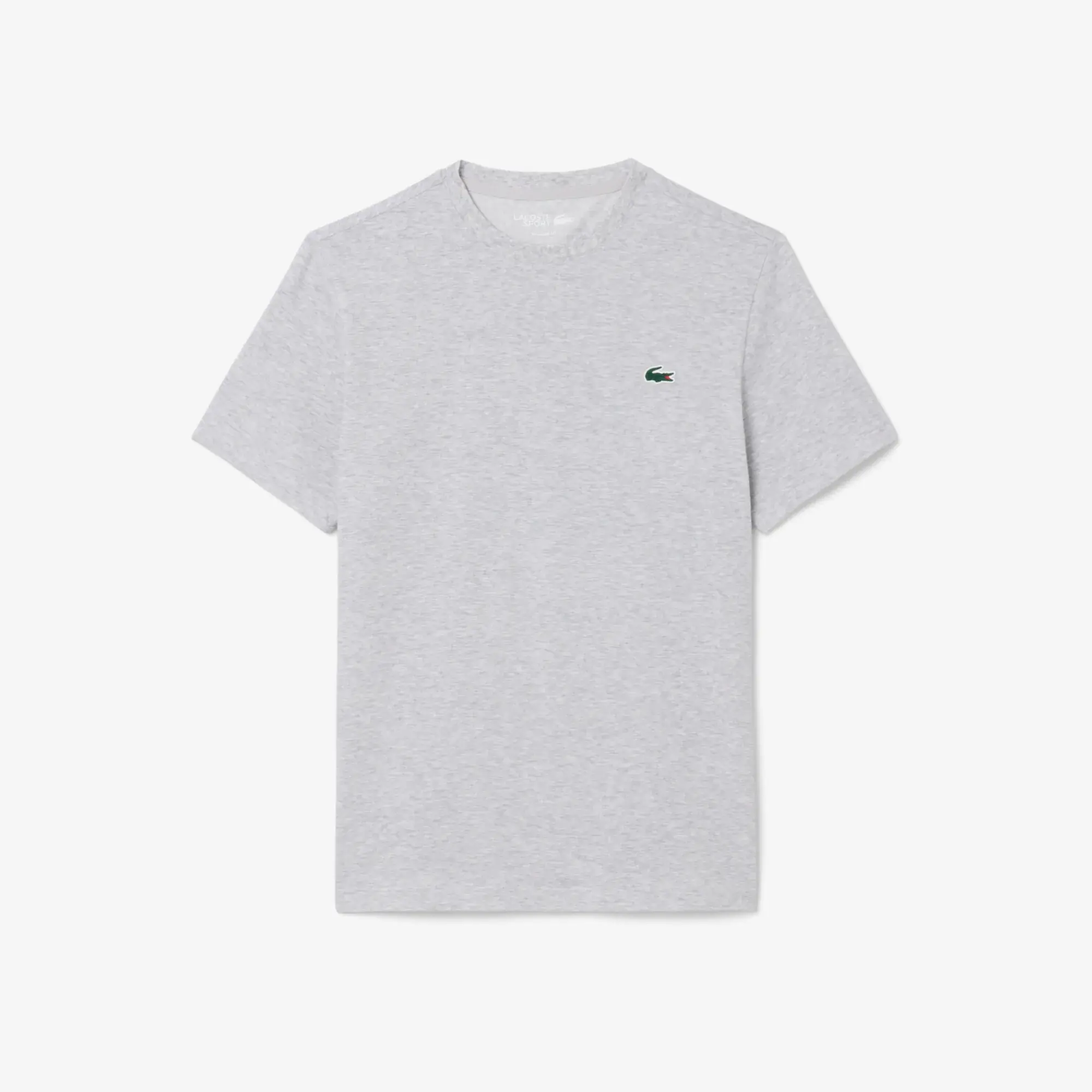 Lacoste Sport Printed Ultra Dry T-shirt - Light Heathered Grey