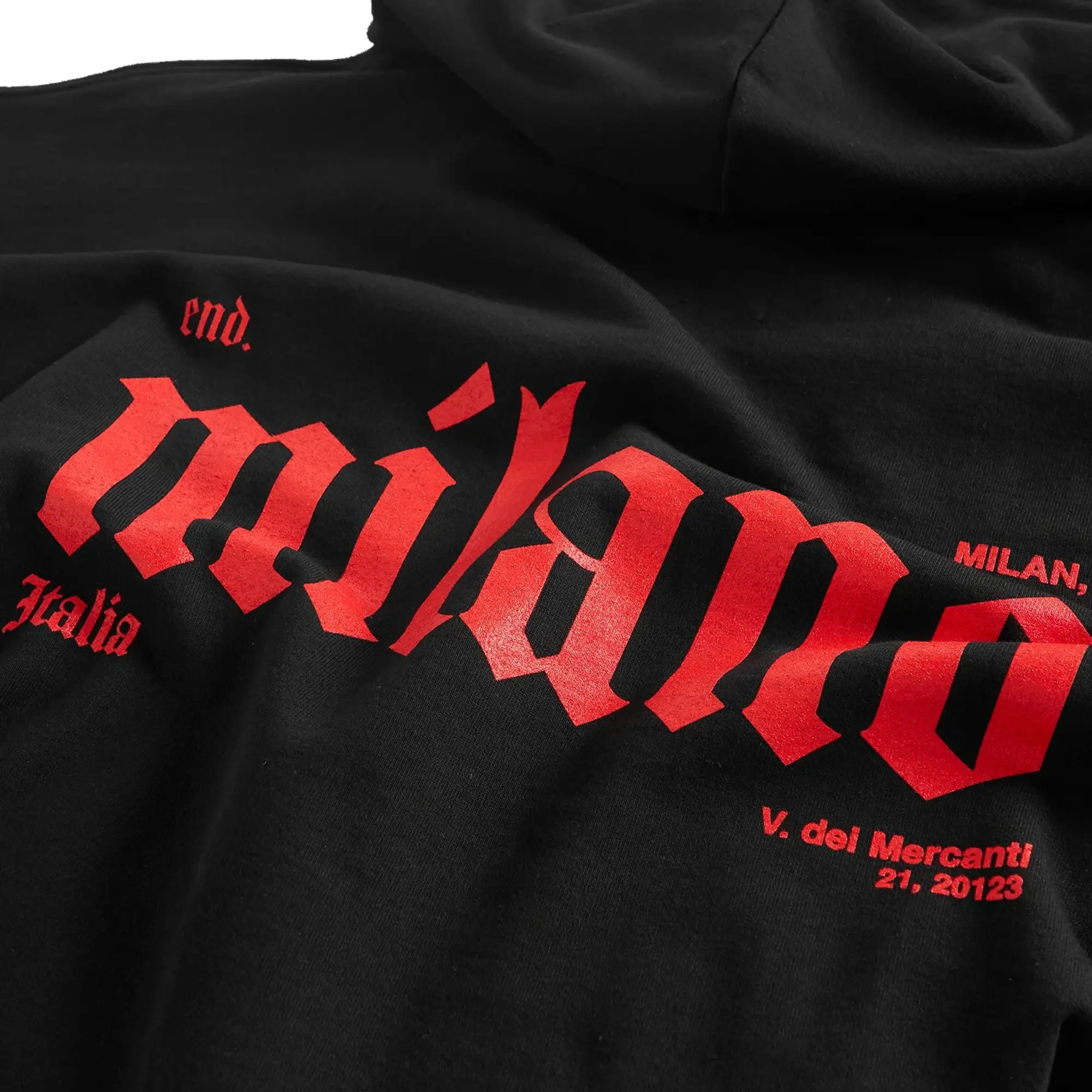 END. END. City Series 2.0 Milan Hoodie Black