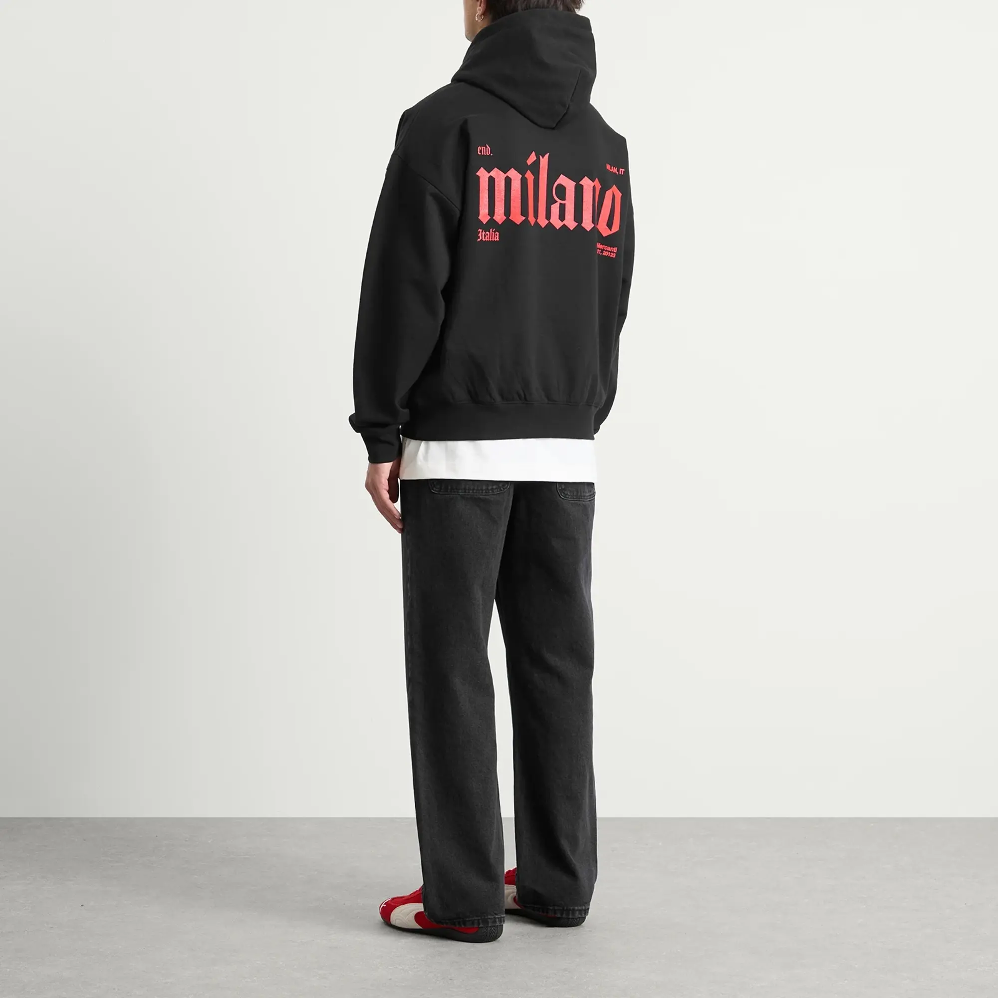 END. END. City Series 2.0 Milan Hoodie Black