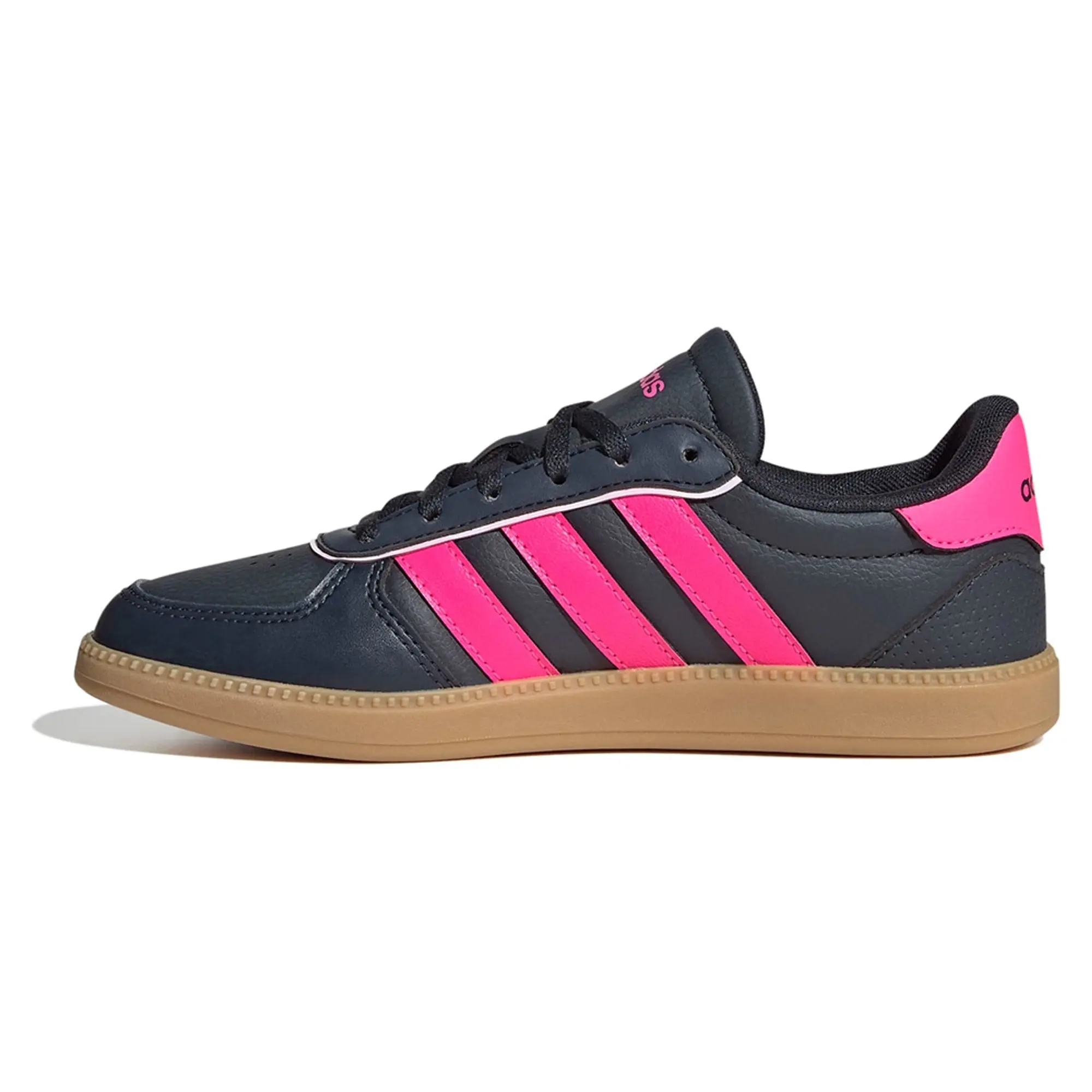 adidas  BREAKNET SLEEK J  girls's Children's Shoes (Trainers) in Marine