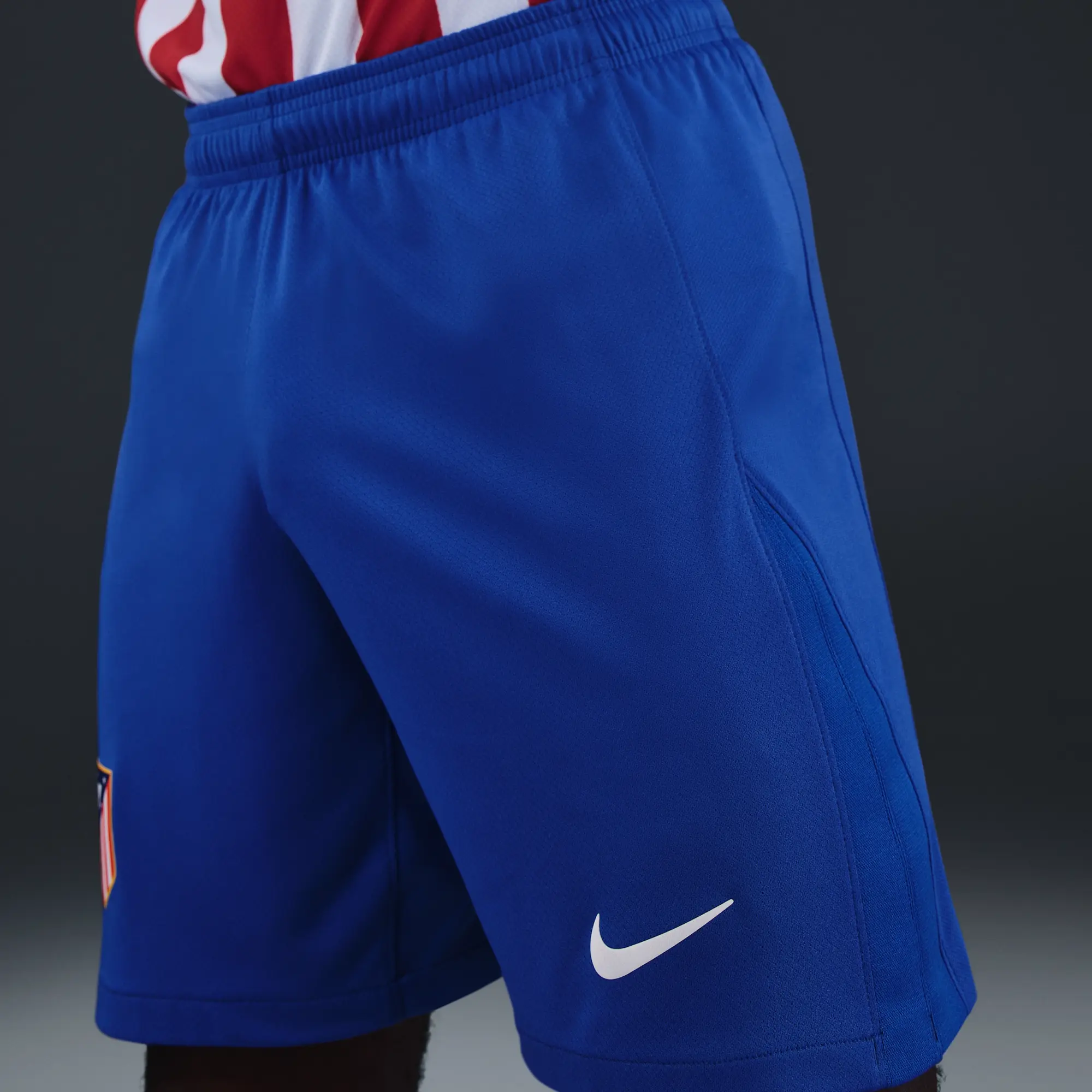 Atlético Madrid 2025/26 Stadium Home Men's Nike Dri-FIT Football Replica Shorts - Blue - Polyester