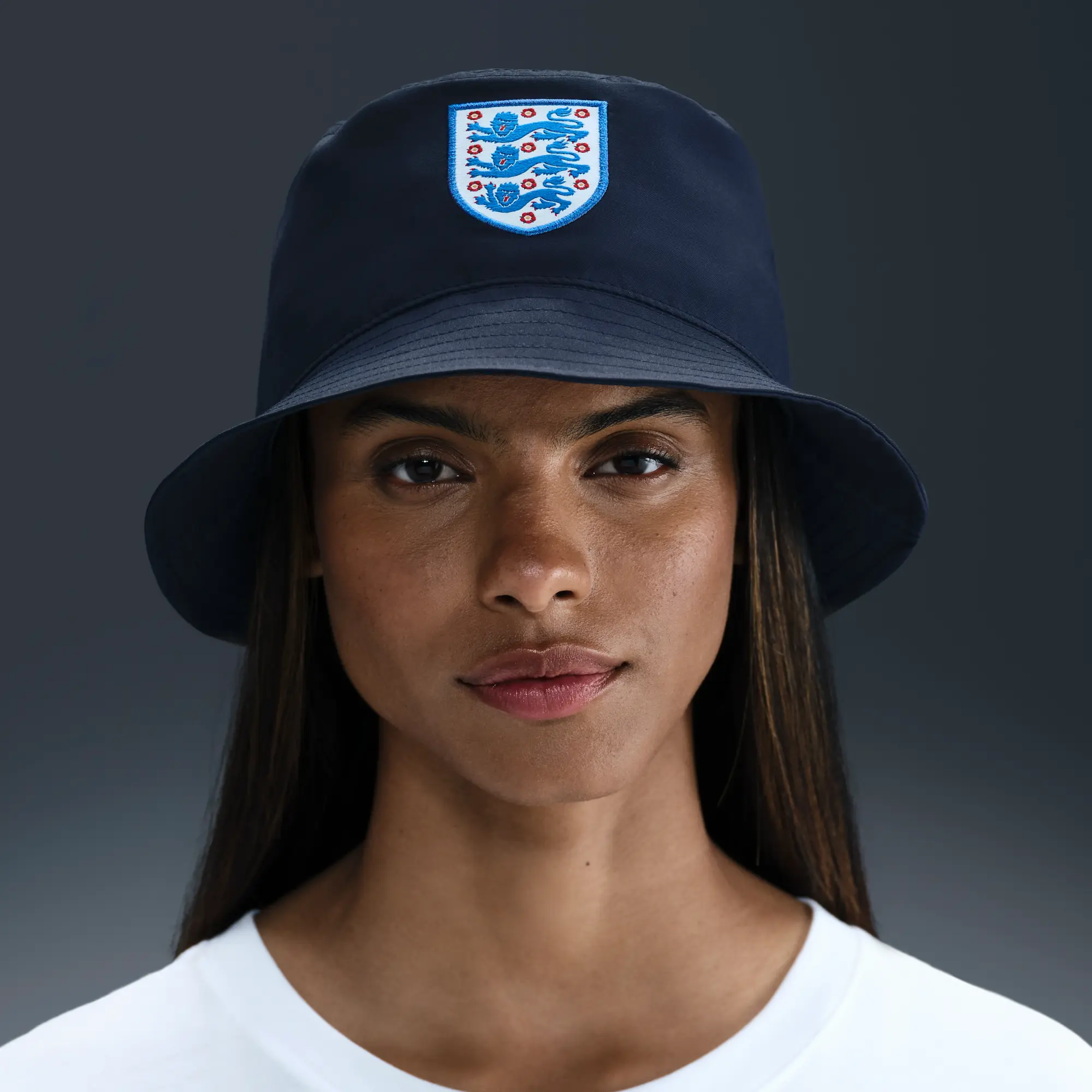 England 2025/2026 Nike Bucket Hat - Blue - Polyester