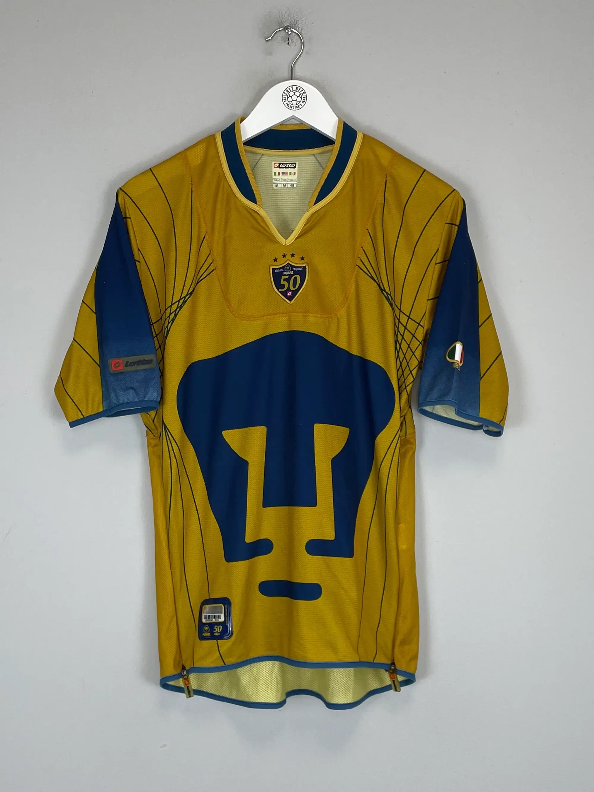 CULT KITS - 2003/04 UNAM PUMAS *50 YEARS* SPECIAL SHIRT (M) LOTTO