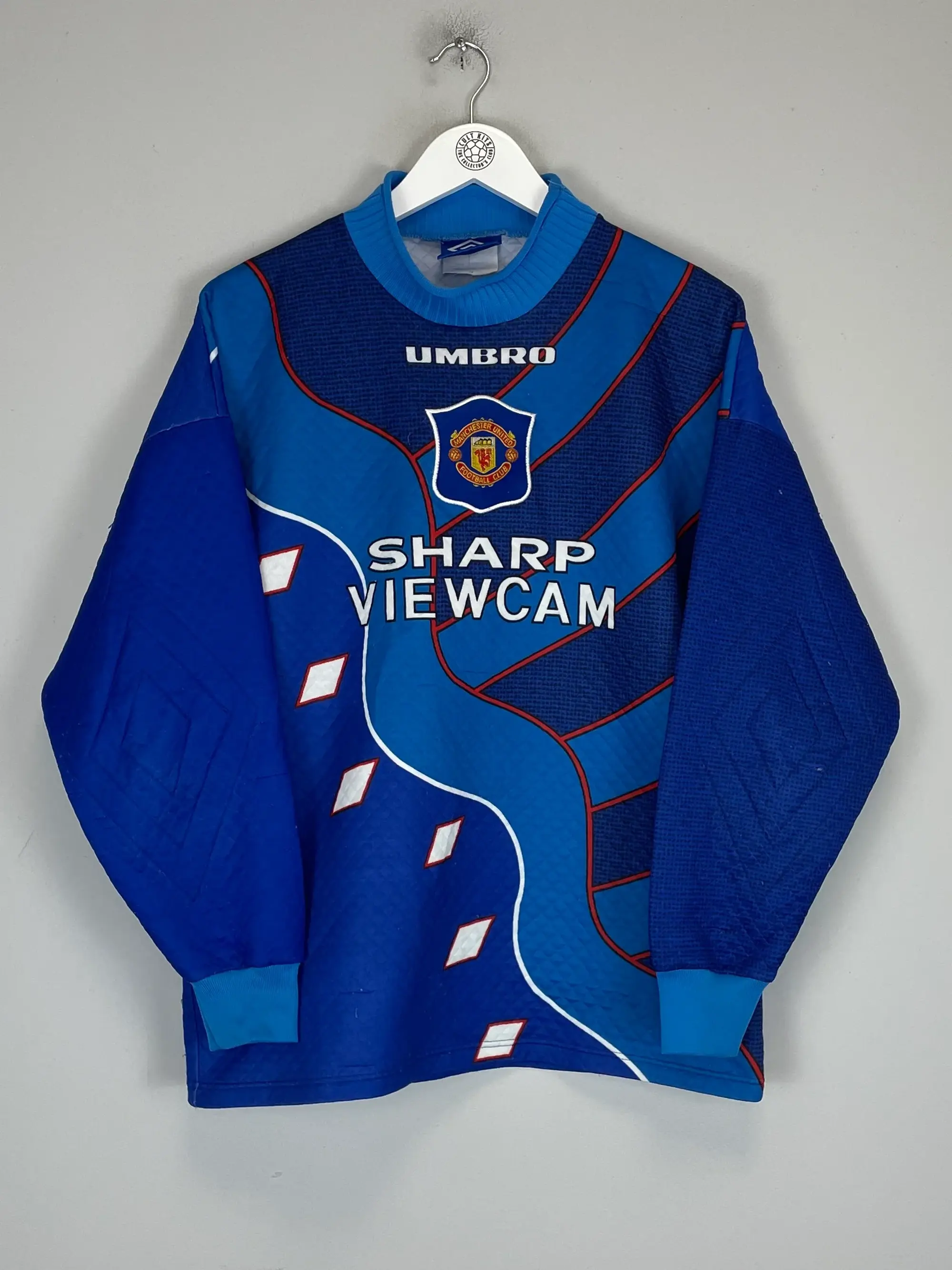 1995/97 MANCHESTER UNITED SCHMEICHEL #1 GK SHIRT (M) UMBRO | Cult Kits