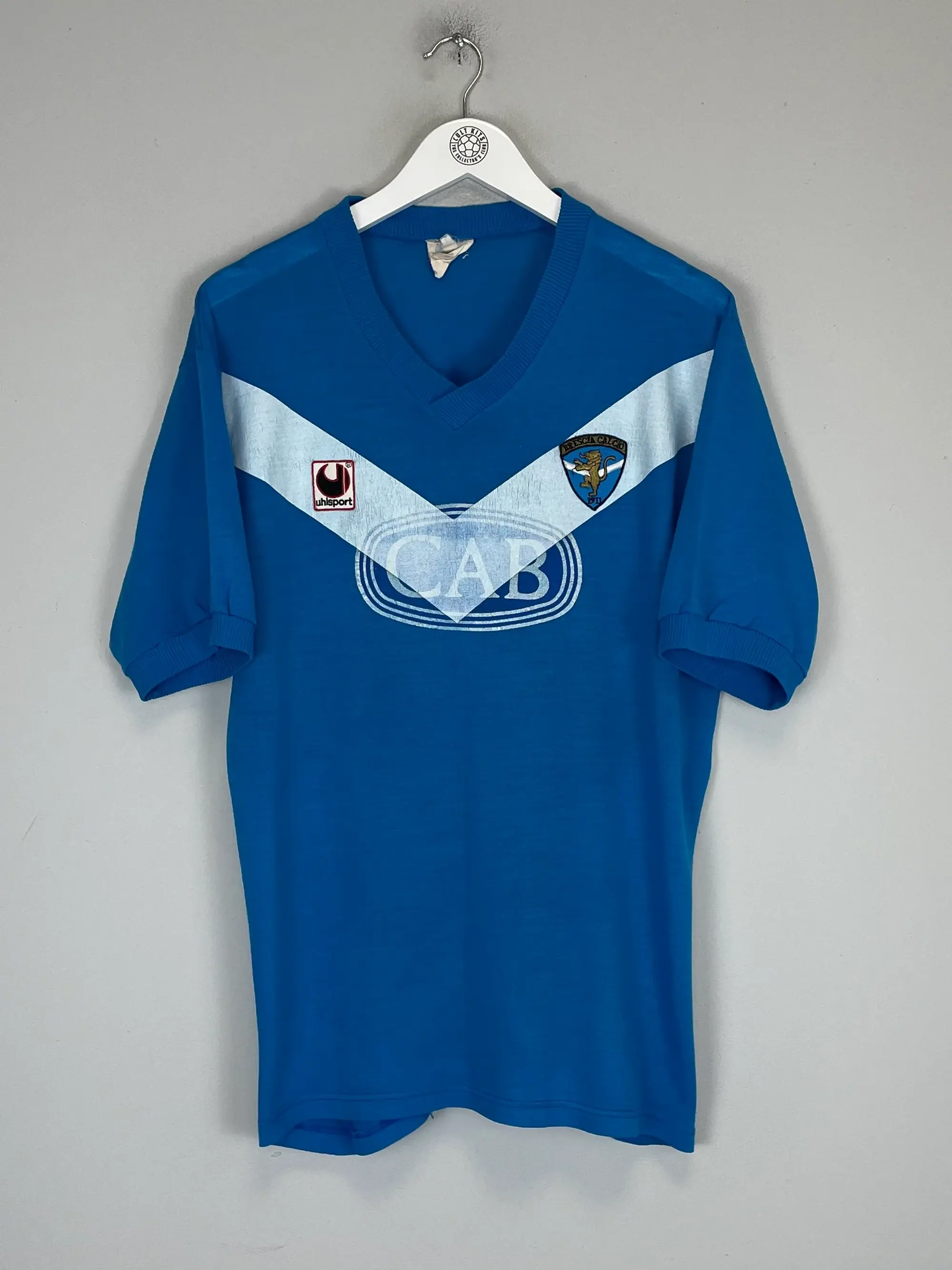1991/92 BRESCIA TRAINING SHIRT (XL) UHLSPORT | Cult Kits