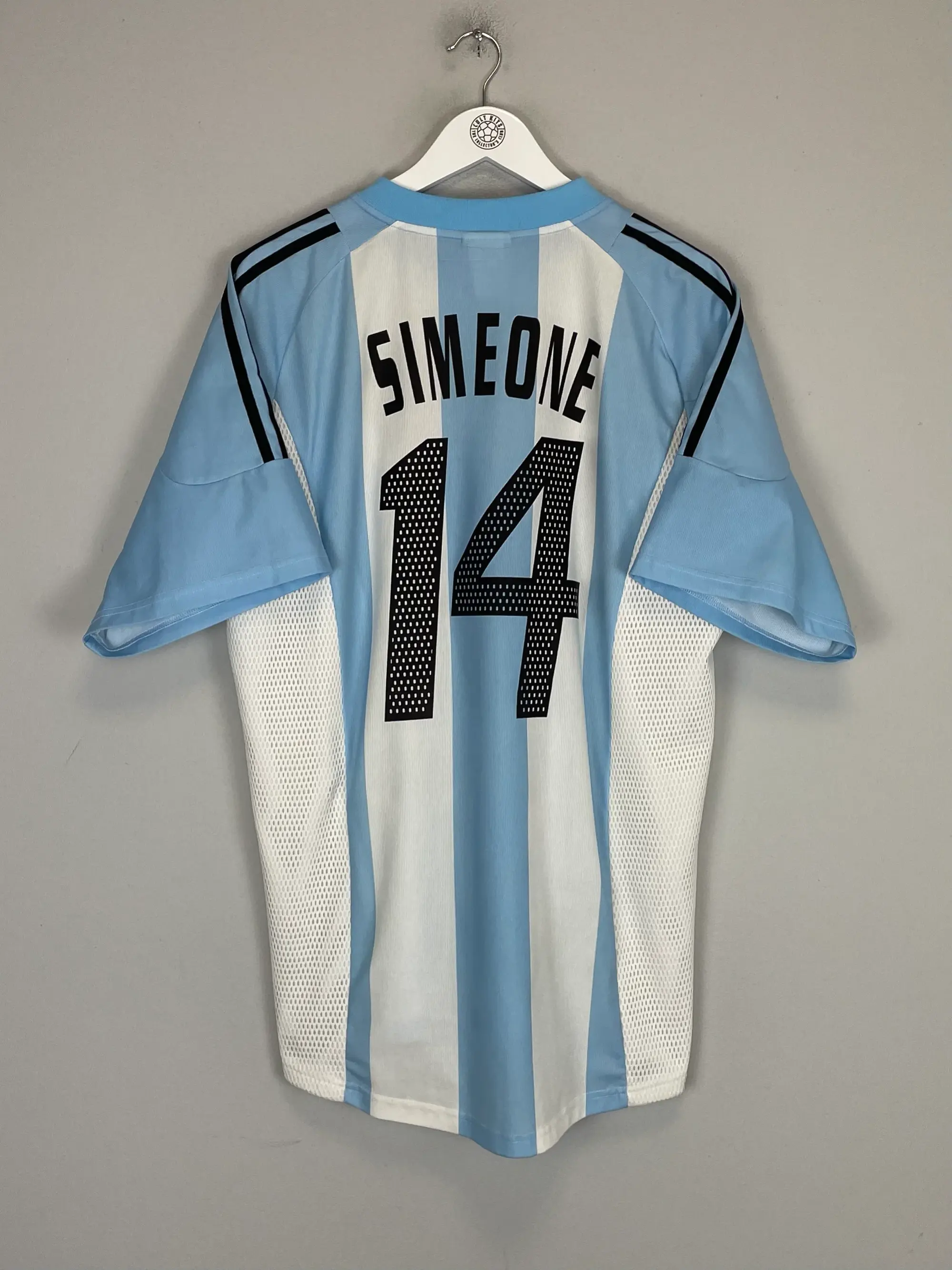 2002/04 ARGENTINA SIMEONE #14 HOME SHIRT (XL) ADIDAS | Cult Kits