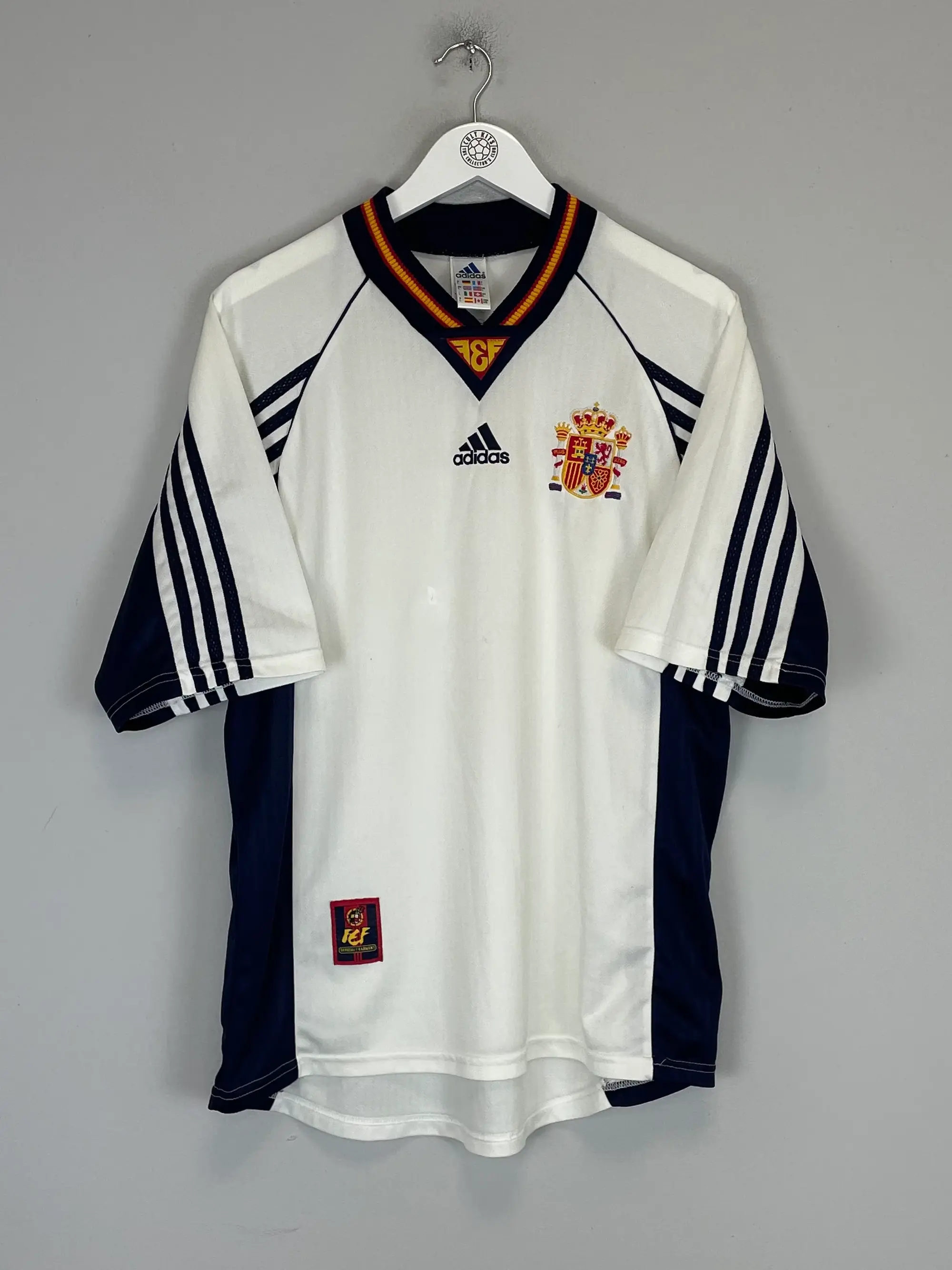 1998 SPAIN AWAY SHIRT (L) ADIDAS | Cult Kits