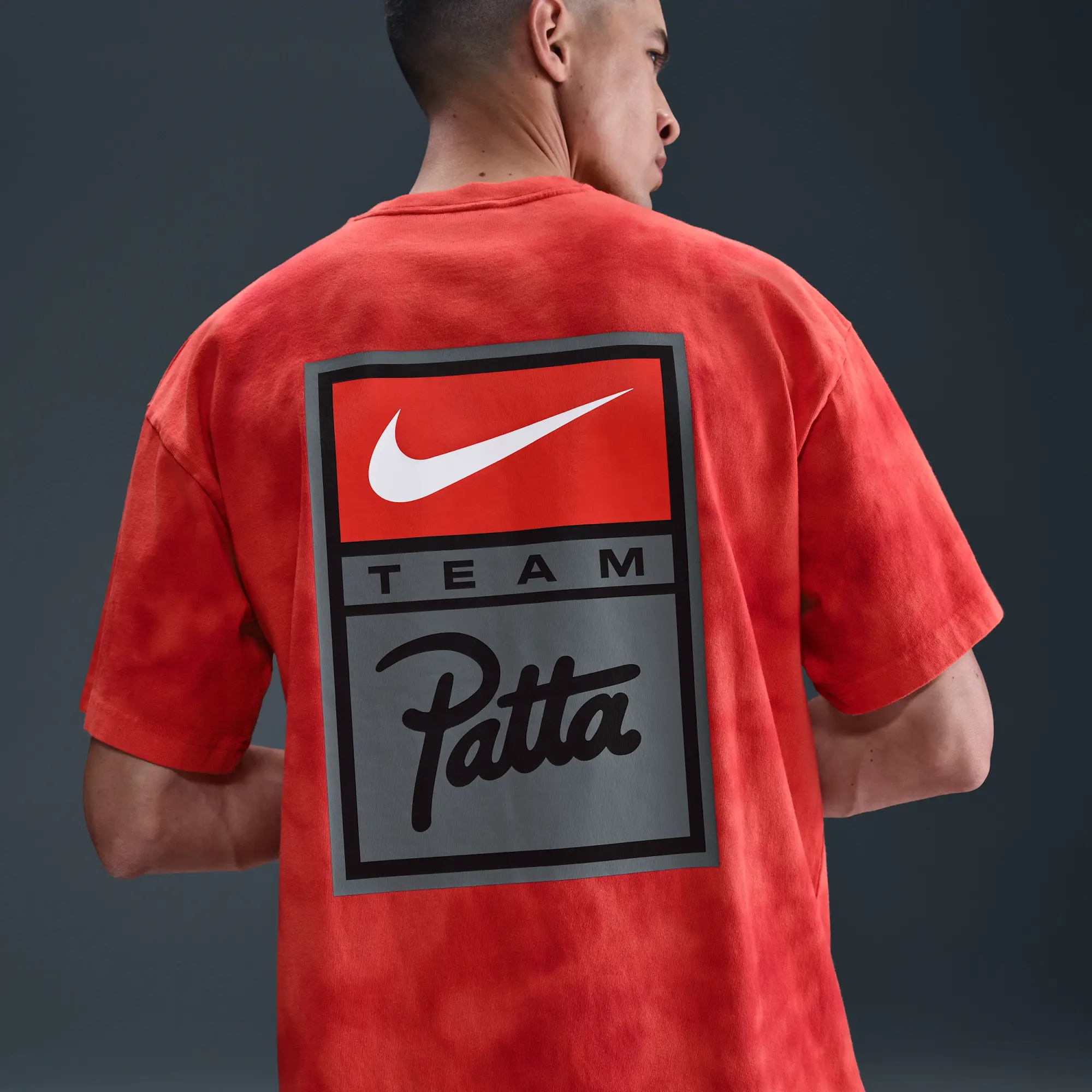 Nike x Patta Men's T-Shirt - Red - Organic Cotton Minimum
