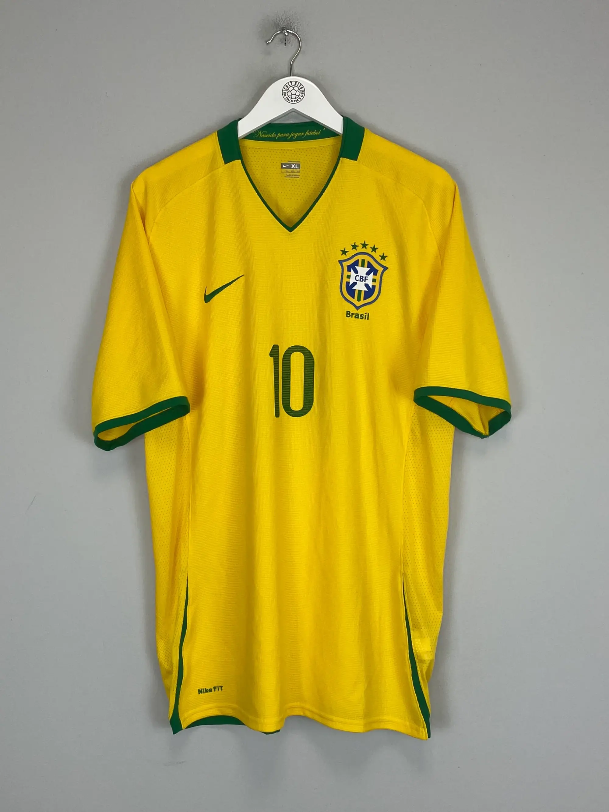 2005/06 BARCELONA RONALDINHO #10 AWAY SHIRT (M) NIKE | Cult Kits
