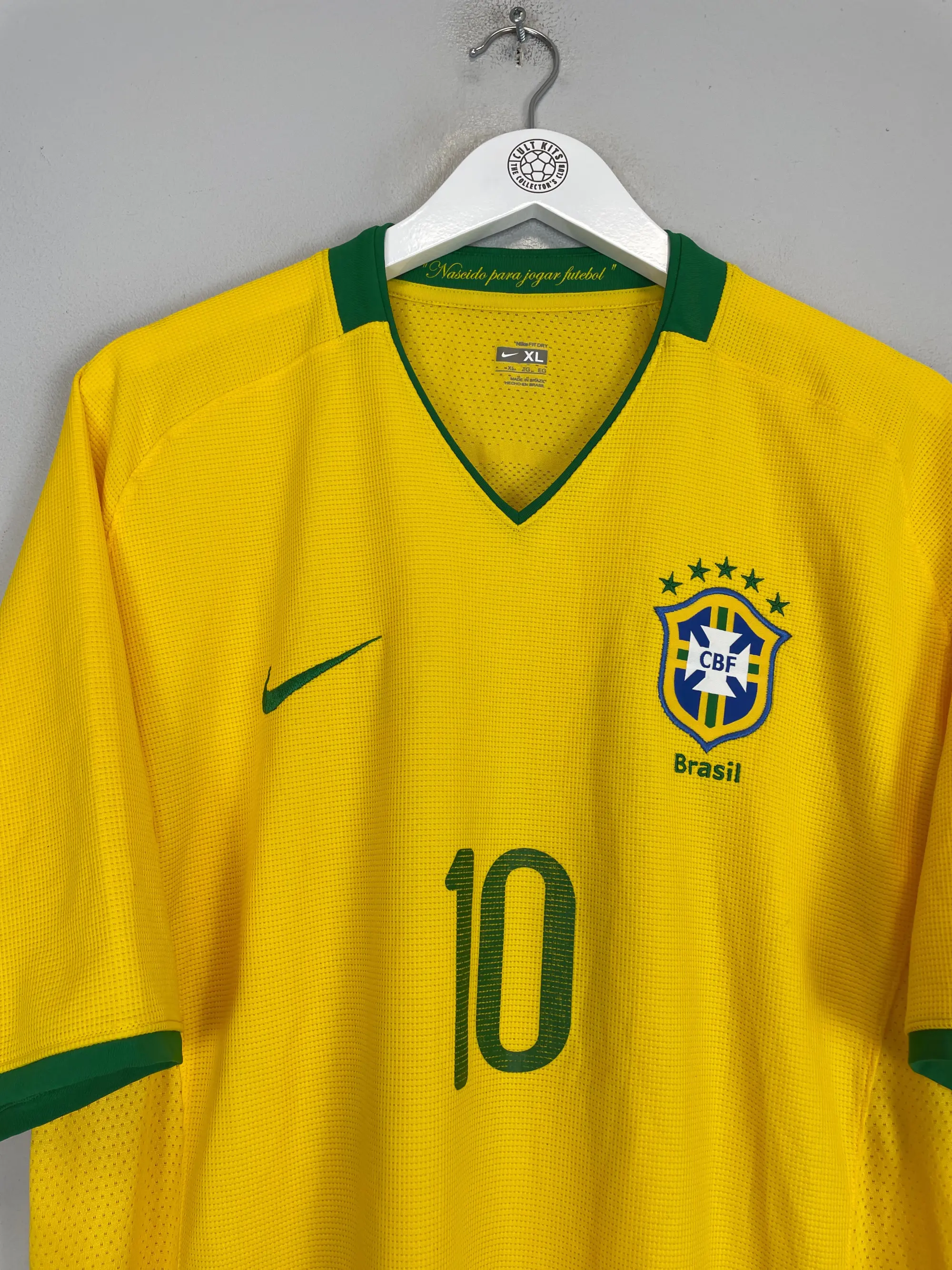 2005/06 BARCELONA RONALDINHO #10 AWAY SHIRT (M) NIKE | Cult Kits