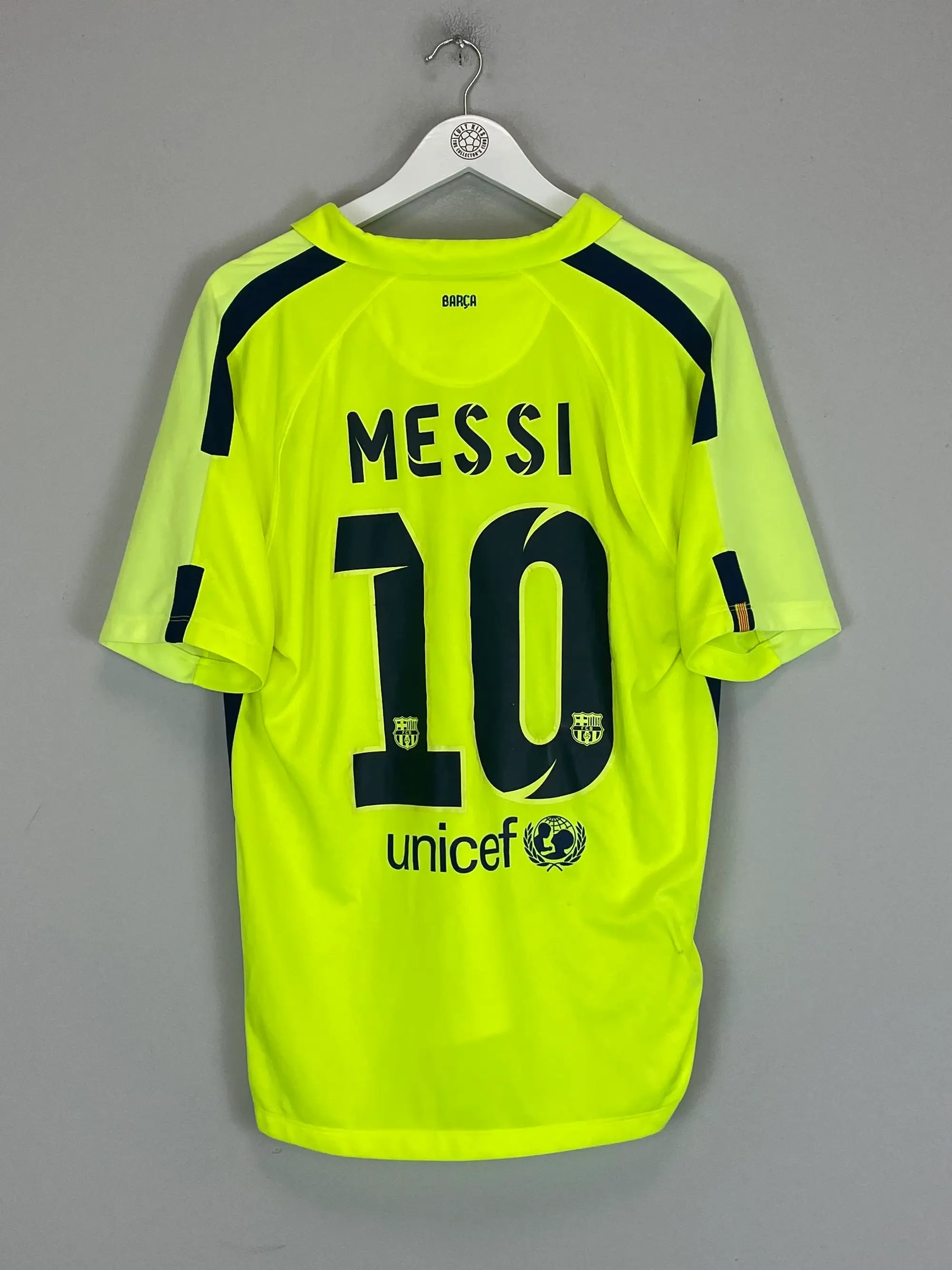 2005/06 BARCELONA RONALDINHO #10 AWAY SHIRT (M) NIKE | Cult Kits