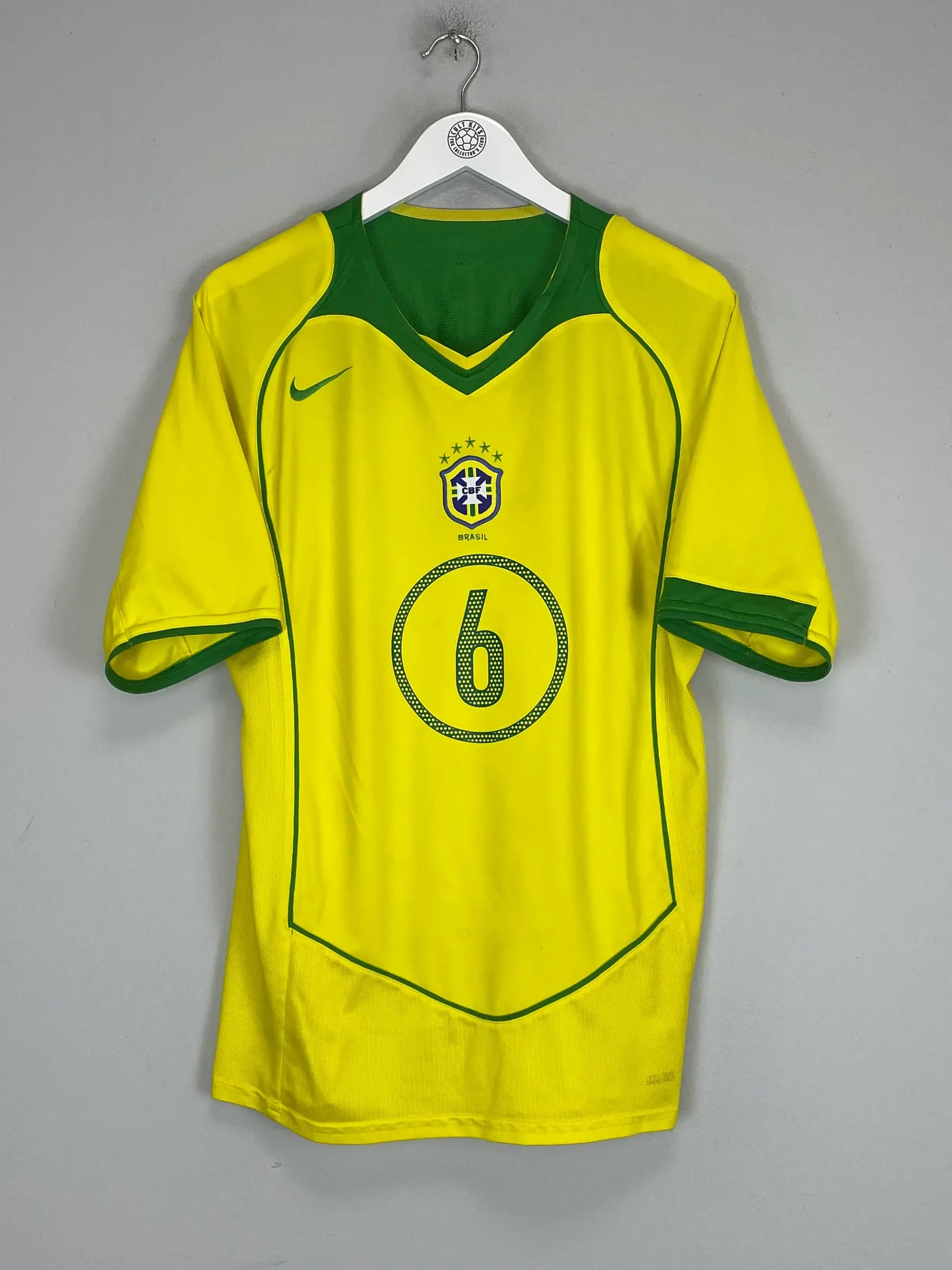 2005/06 BARCELONA RONALDINHO #10 AWAY SHIRT (M) NIKE | Cult Kits