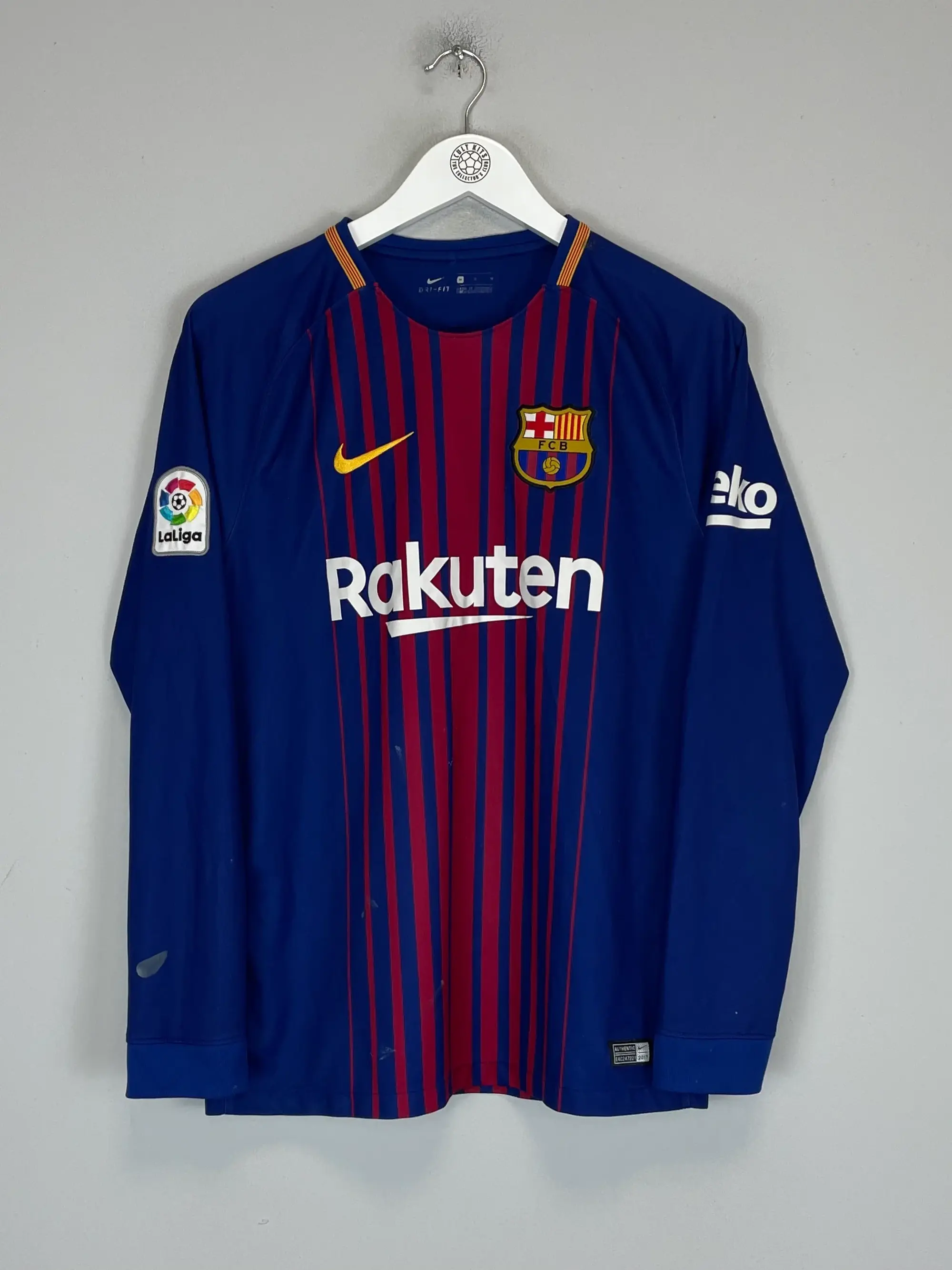 2005/06 BARCELONA RONALDINHO #10 AWAY SHIRT (M) NIKE | Cult Kits
