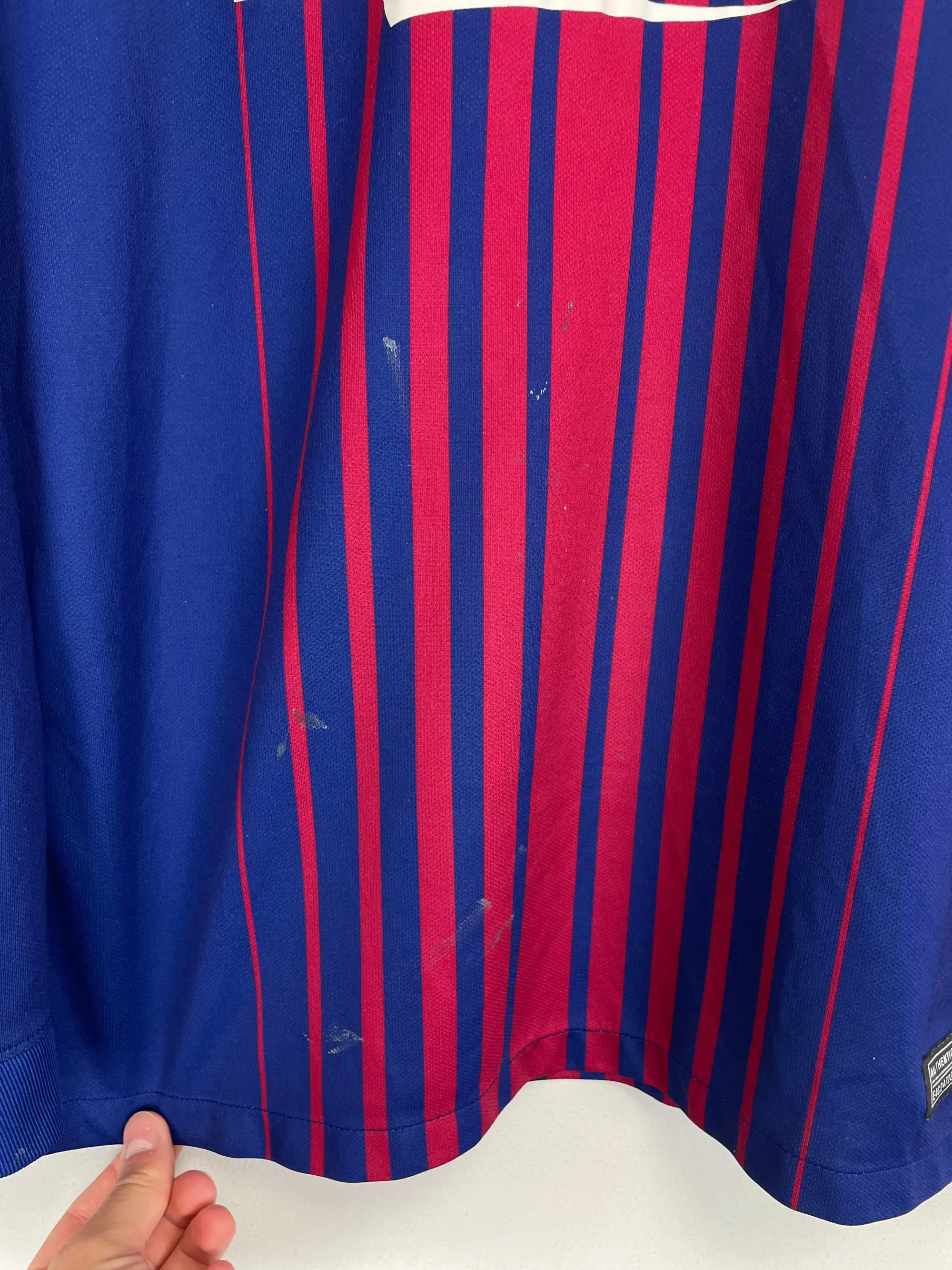 2005/06 BARCELONA RONALDINHO #10 AWAY SHIRT (M) NIKE | Cult Kits