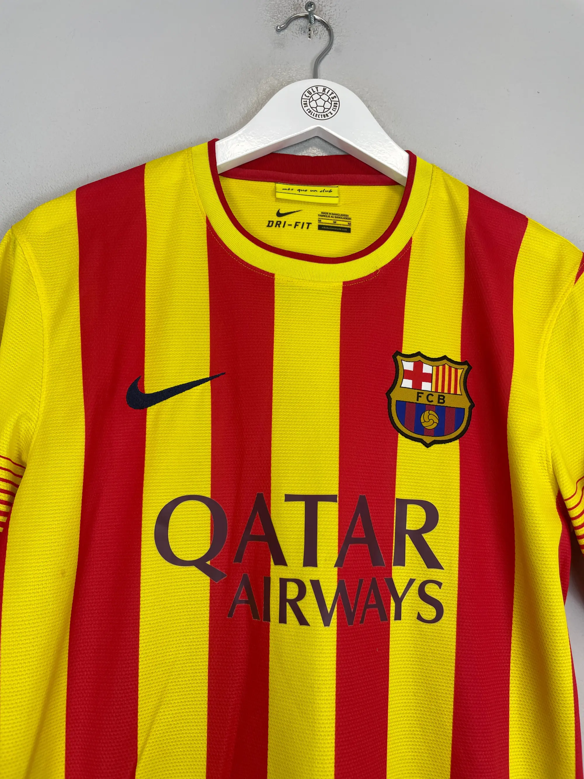 2005/06 BARCELONA RONALDINHO #10 AWAY SHIRT (M) NIKE | Cult Kits