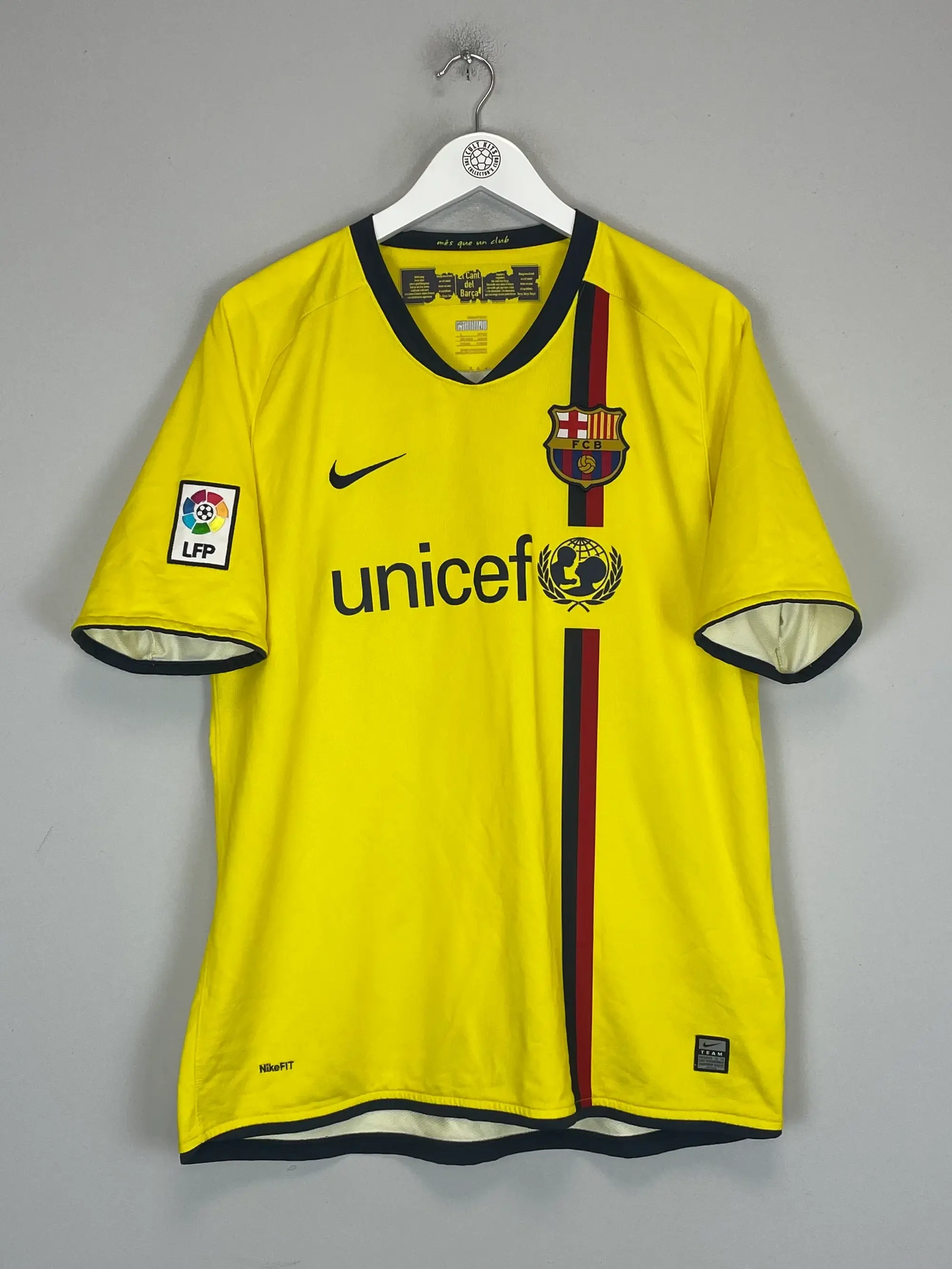 2005/06 BARCELONA RONALDINHO #10 AWAY SHIRT (M) NIKE | Cult Kits
