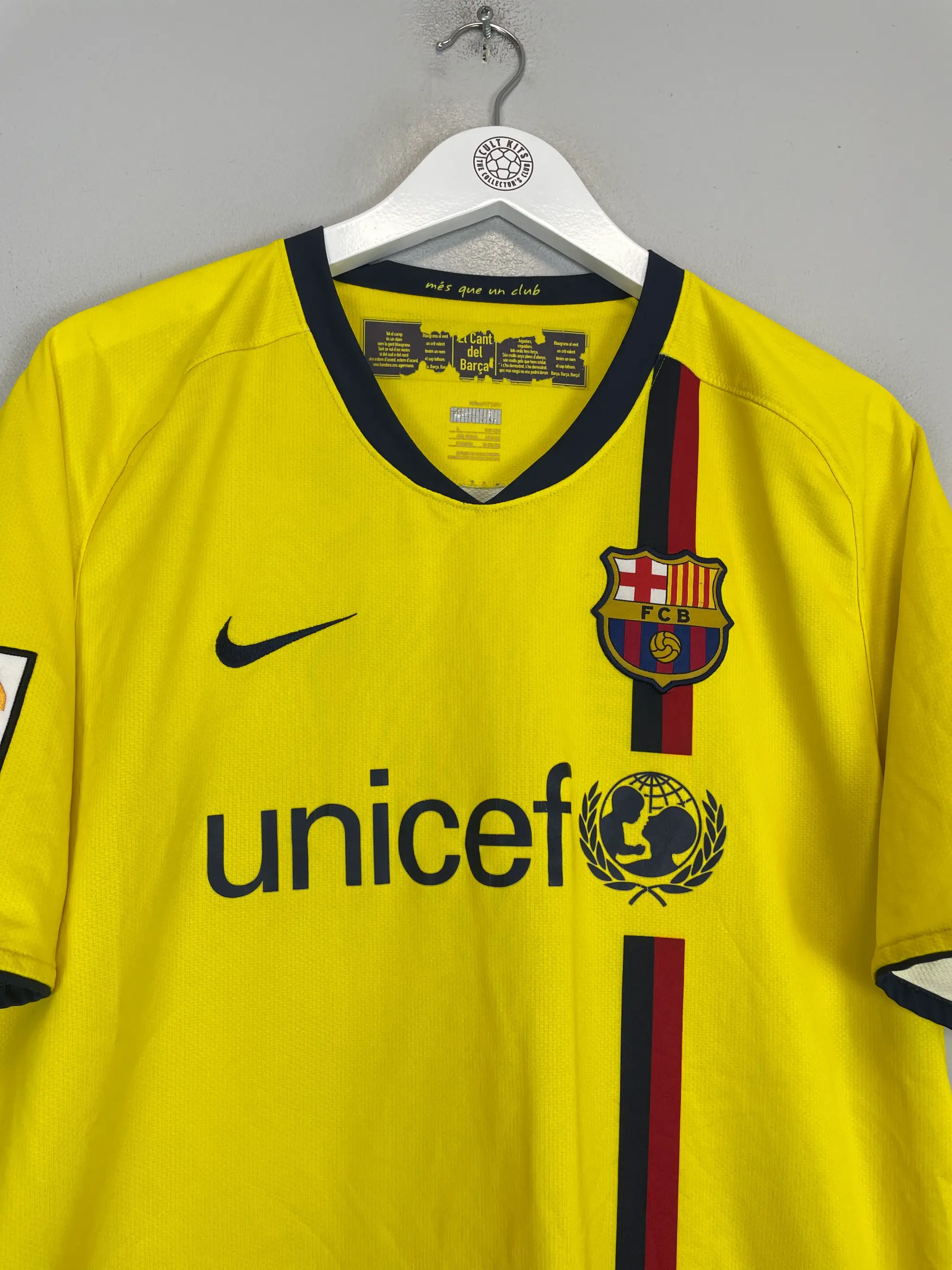 2005/06 BARCELONA RONALDINHO #10 AWAY SHIRT (M) NIKE | Cult Kits