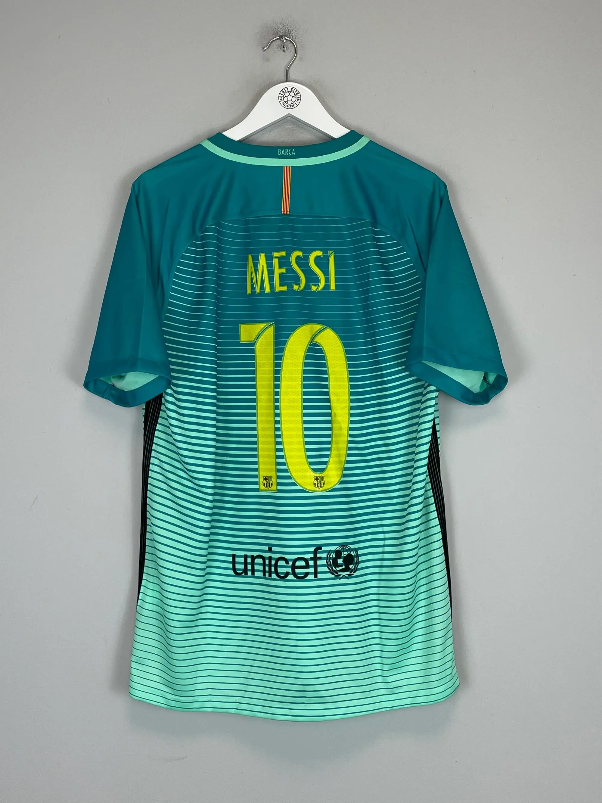 2005/06 BARCELONA RONALDINHO #10 AWAY SHIRT (M) NIKE | Cult Kits