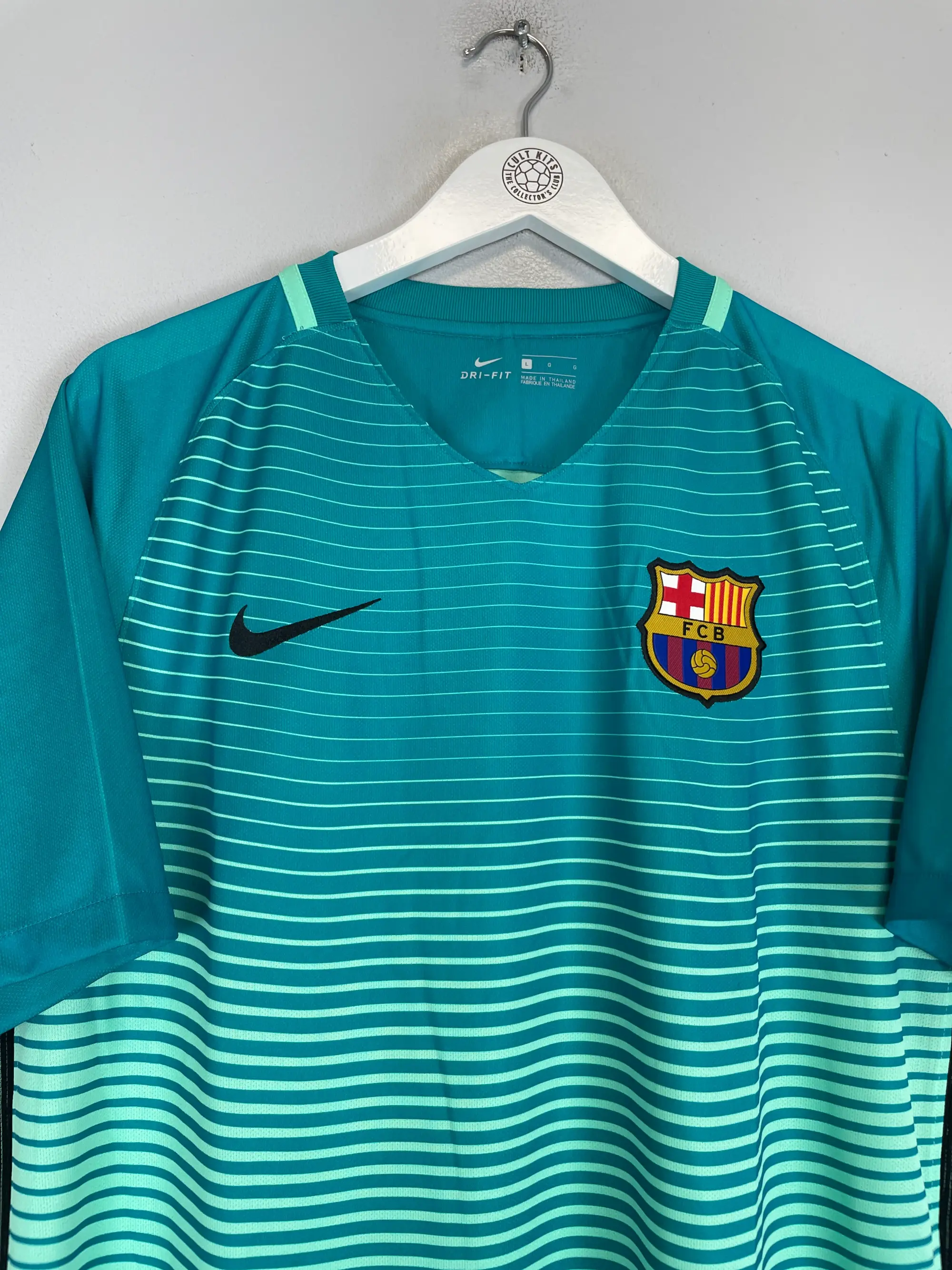 2005/06 BARCELONA RONALDINHO #10 AWAY SHIRT (M) NIKE | Cult Kits