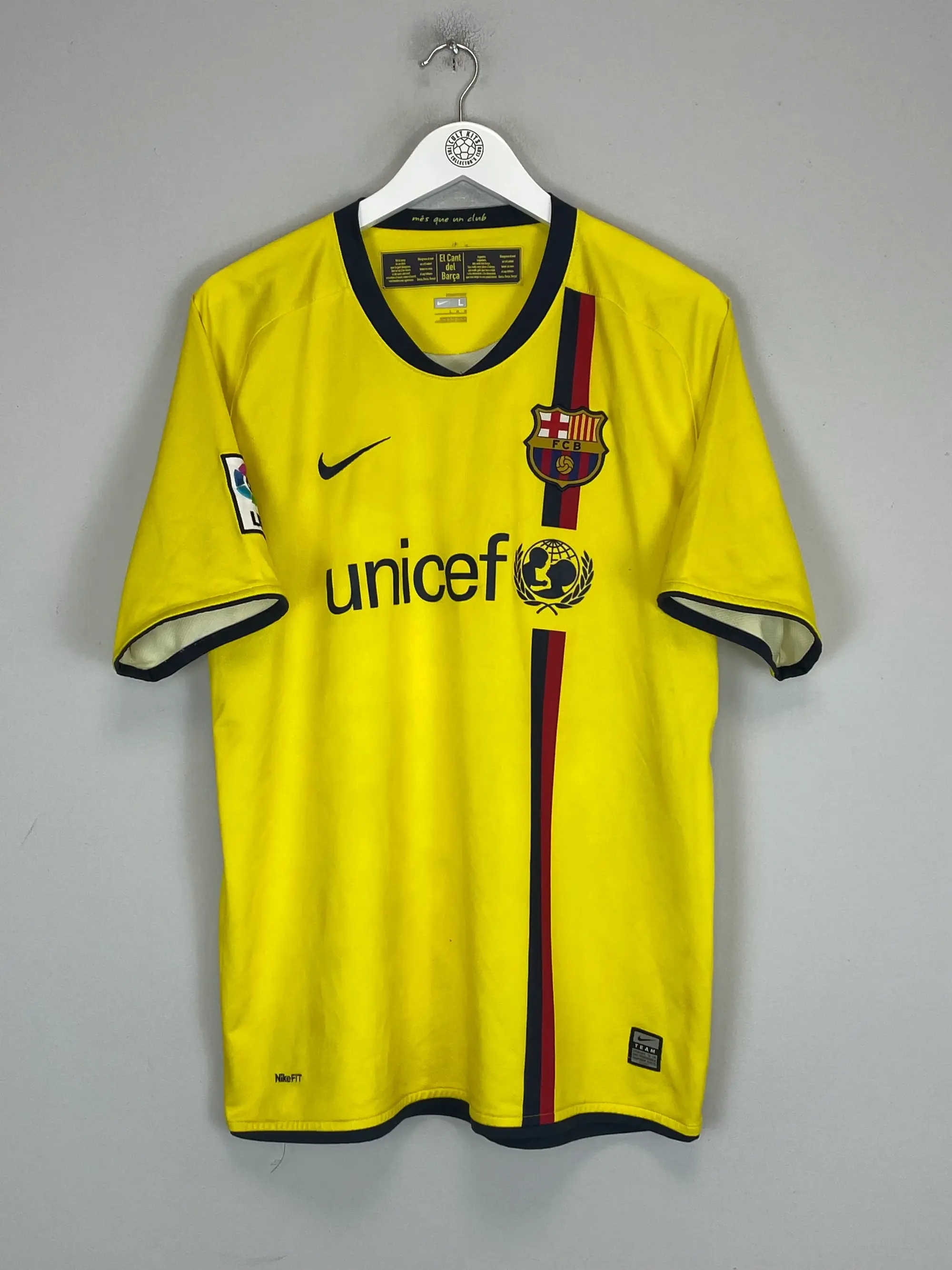 2005/06 BARCELONA RONALDINHO #10 AWAY SHIRT (M) NIKE | Cult Kits