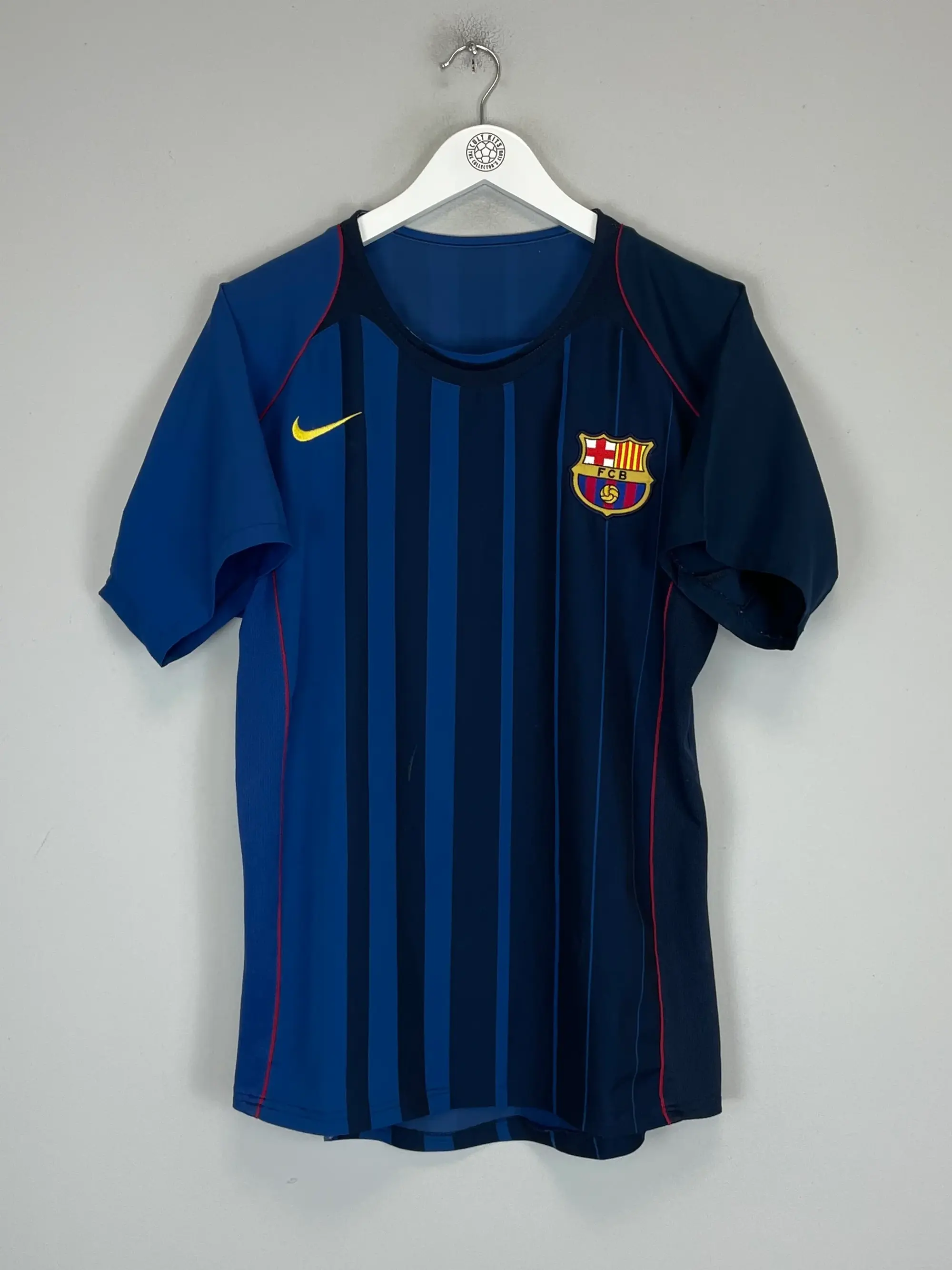 2005/06 BARCELONA RONALDINHO #10 AWAY SHIRT (M) NIKE | Cult Kits