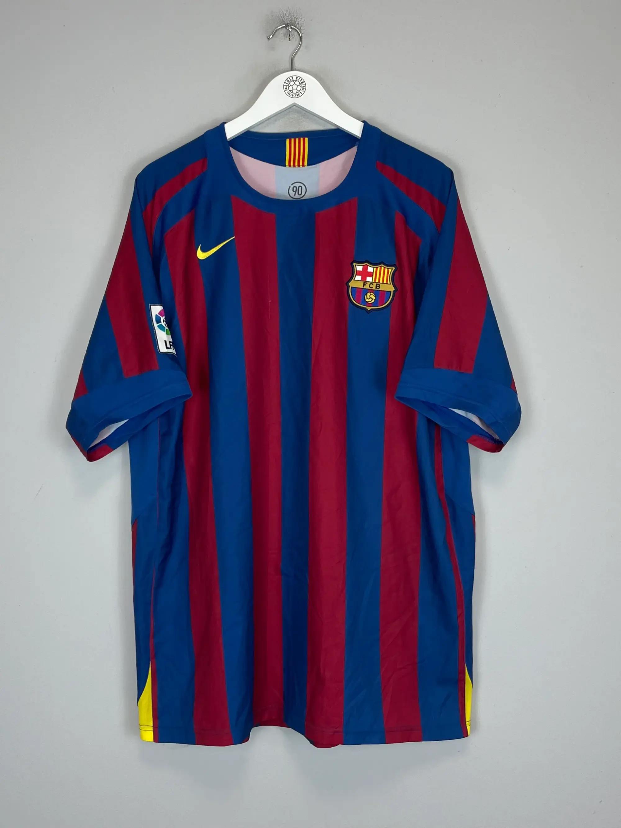 2005/06 BARCELONA RONALDINHO #10 AWAY SHIRT (M) NIKE | Cult Kits