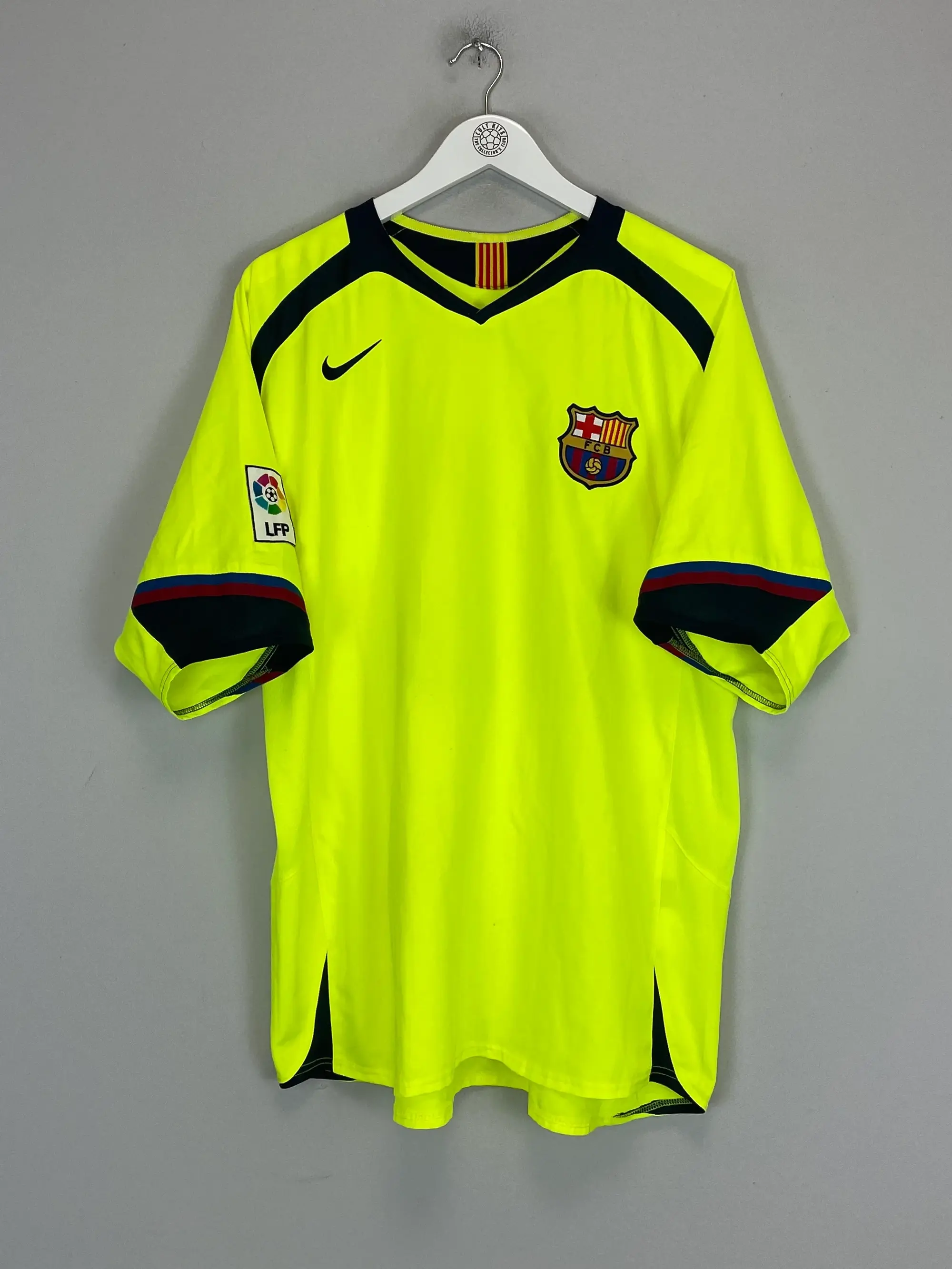 2005/06 BARCELONA RONALDINHO #10 AWAY SHIRT (M) NIKE | Cult Kits