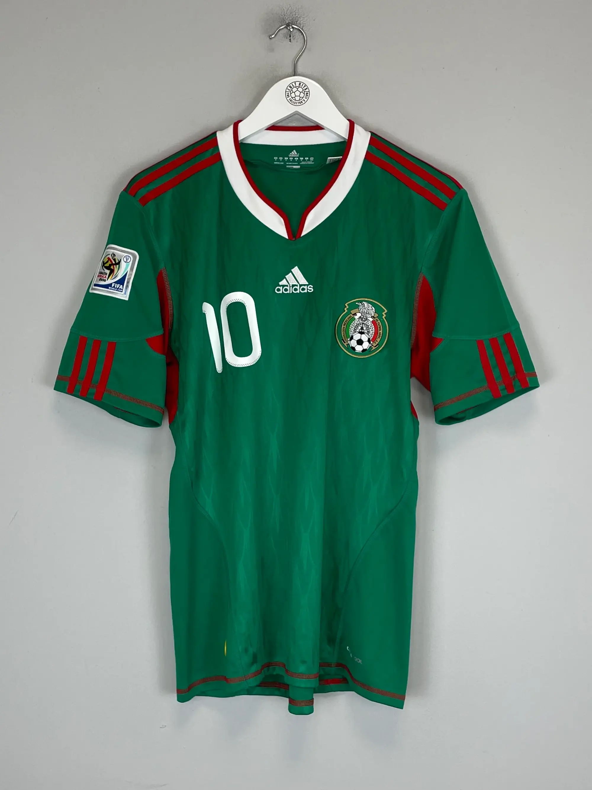 2010 MEXICO C.BLANCO #10 HOME SHIRT (M) ADIDAS | Cult Kits