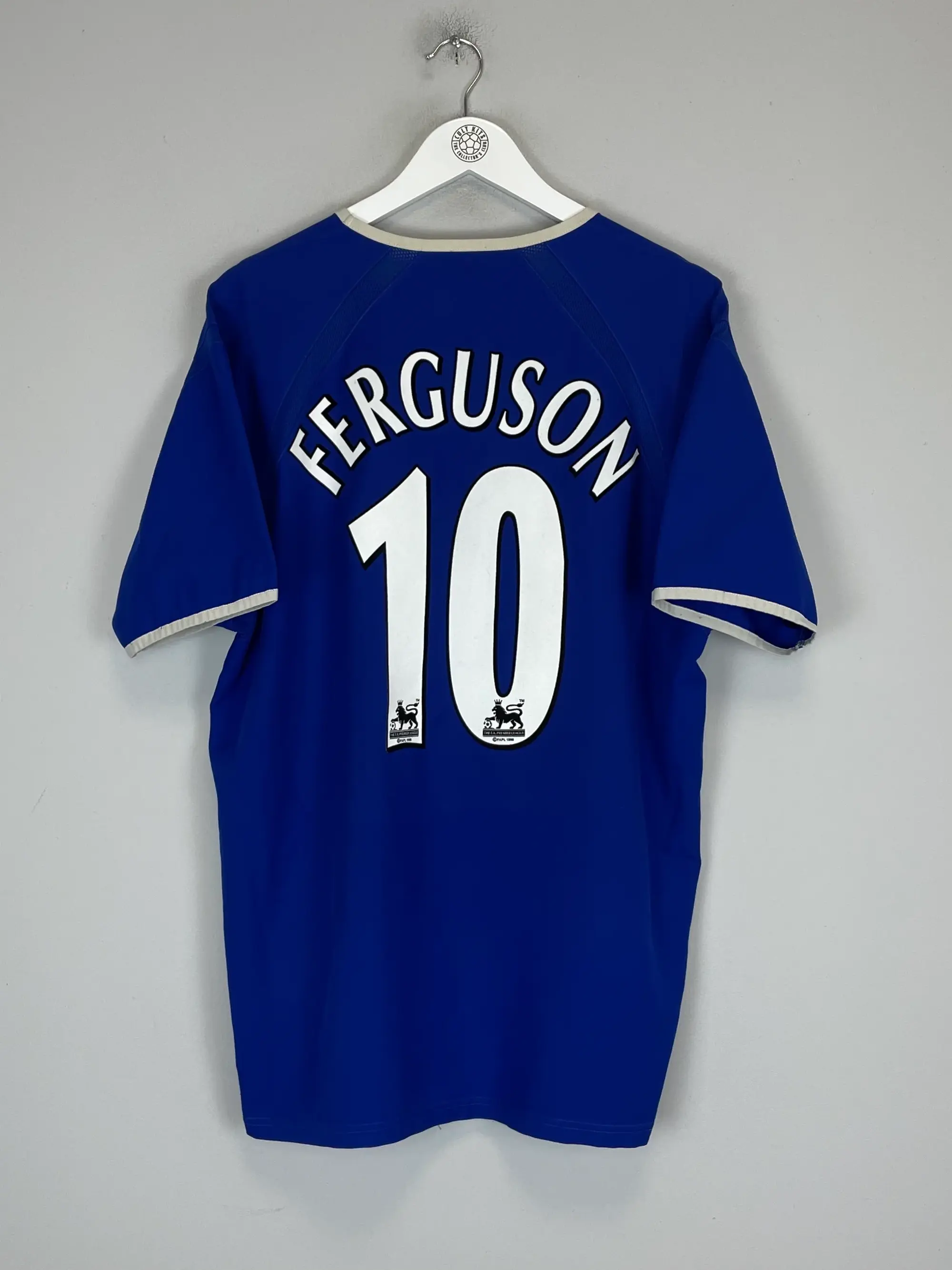 2003/04 EVERTON FERGUSON #10 HOME SHIRT (L) PUMA | Cult Kits