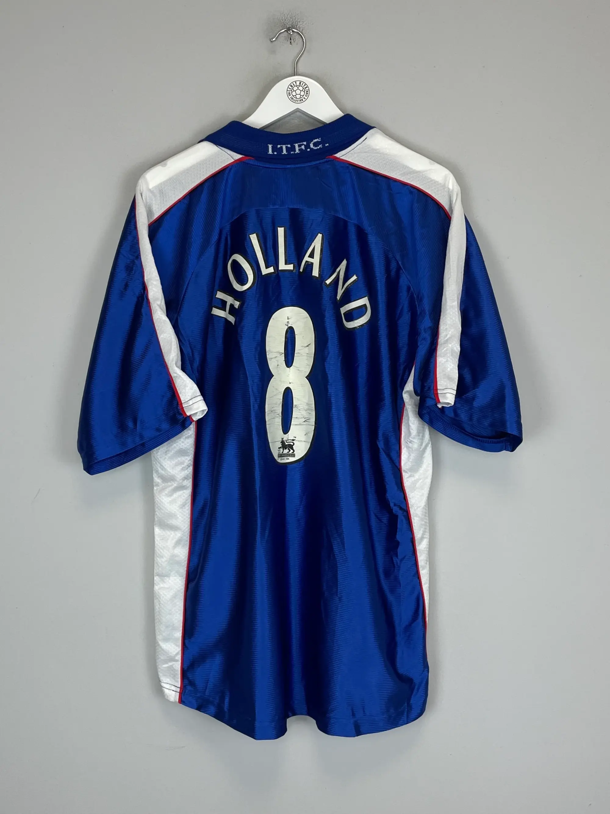 1999/01 IPSWICH TOWN HOLLAND #8 HOME SHIRT (XL) PUNCH | Cult Kits