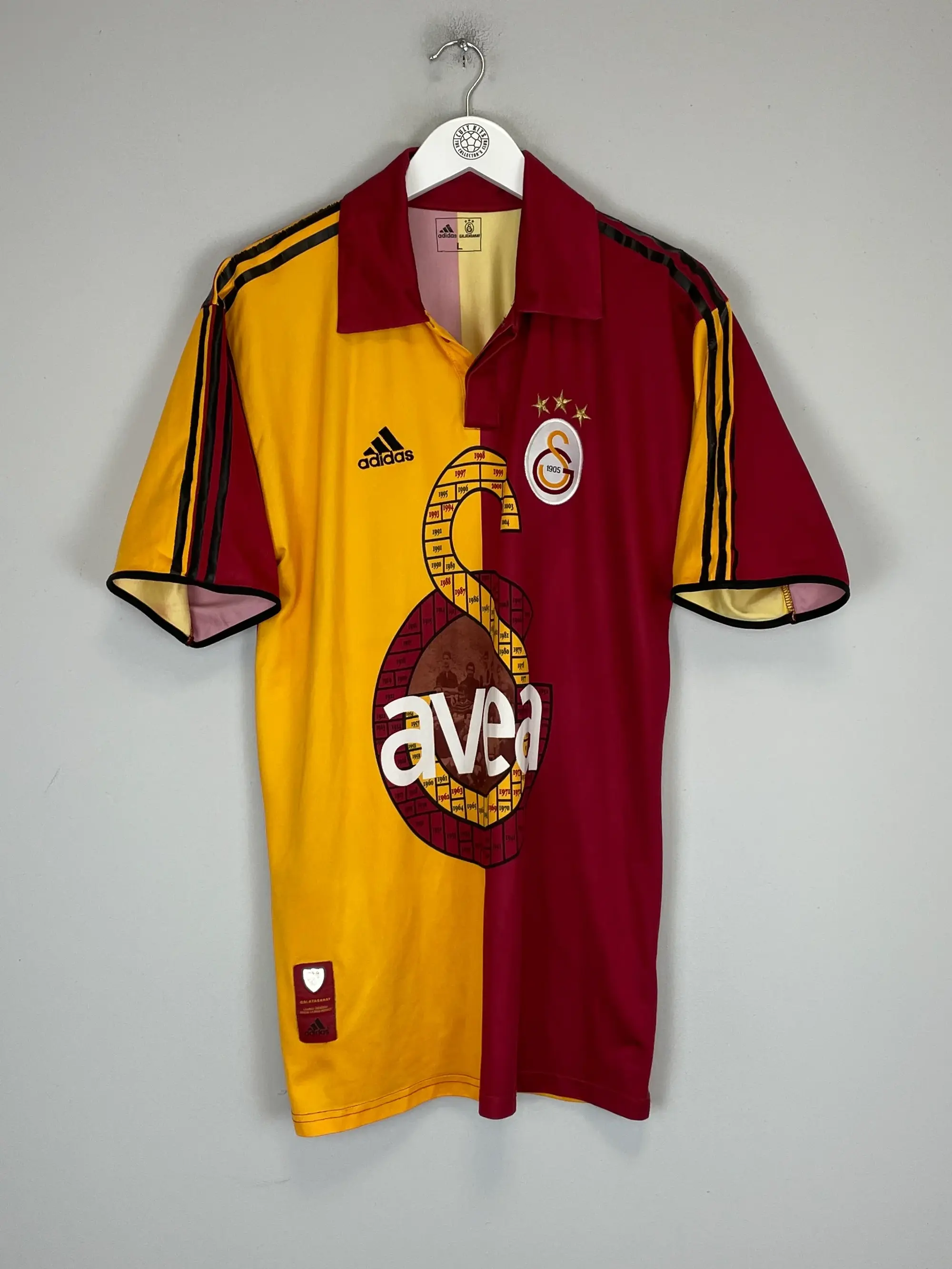 2005 GALATASARAY *CENTENARY* HOME SHIRT (L) ADIDAS | CULT KITS