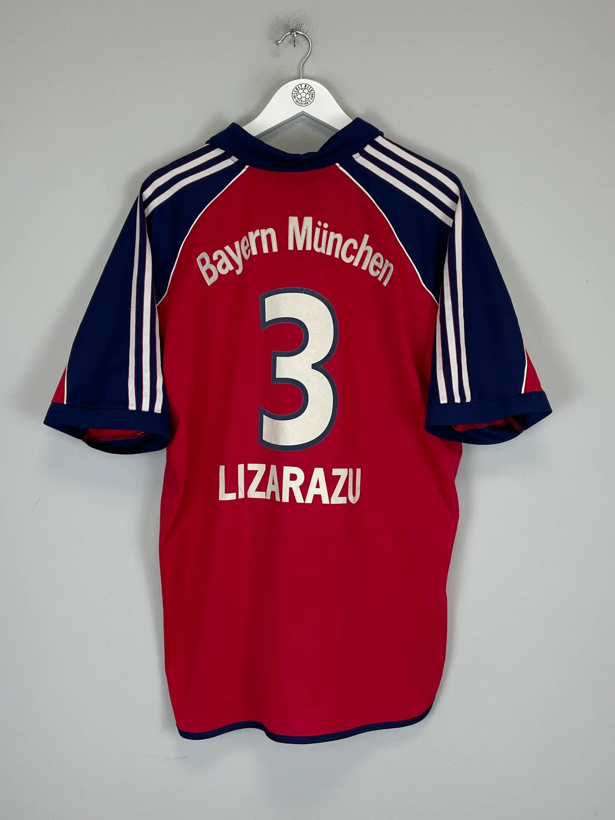 1999/01 BAYERN MUNICH LIZARAZU #3 HOME SHIRT (XL) ADIDAS | Cult Kits