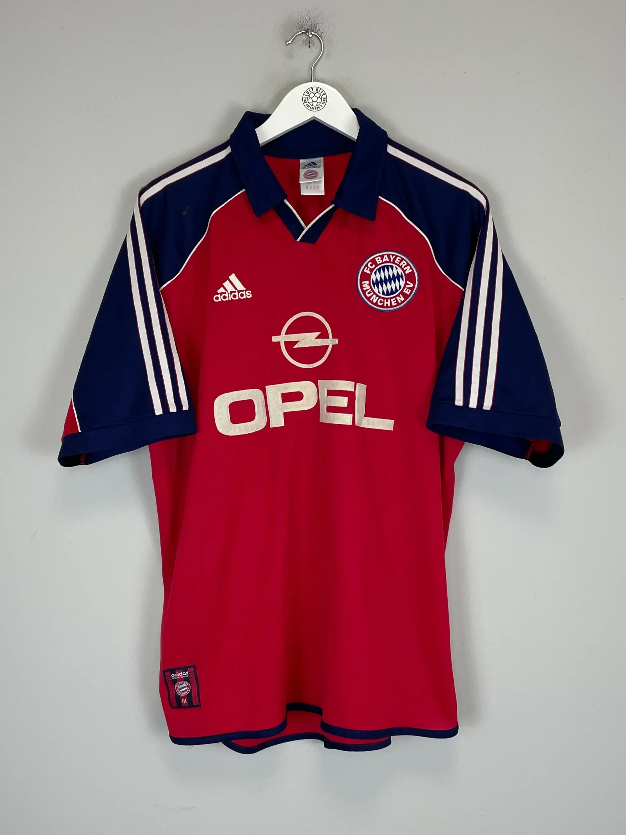1999/01 BAYERN MUNICH LIZARAZU #3 HOME SHIRT (XL) ADIDAS | Cult Kits